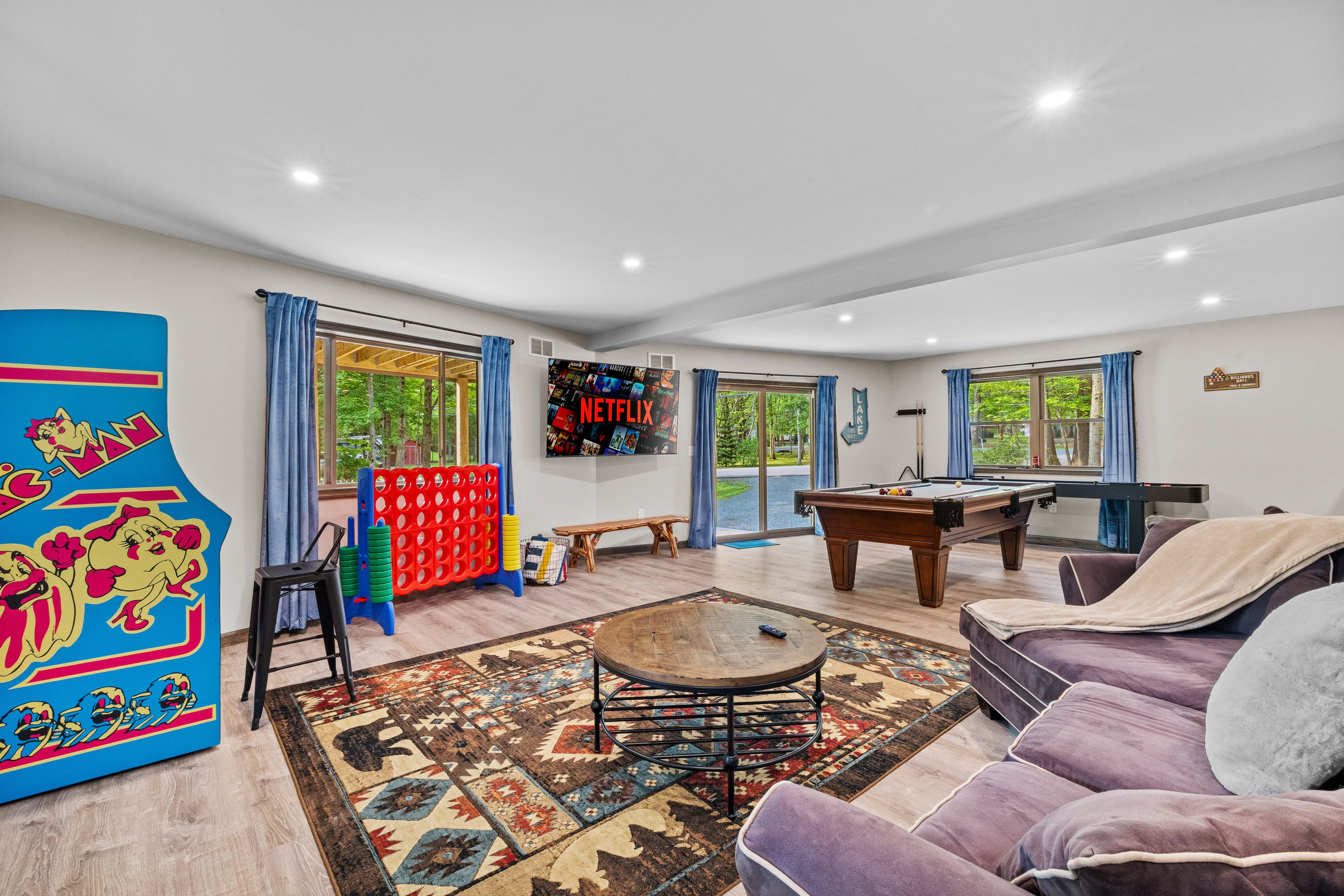 Game Room | Pool Table | Shuffleboard | Wet Bar | 1st Floor