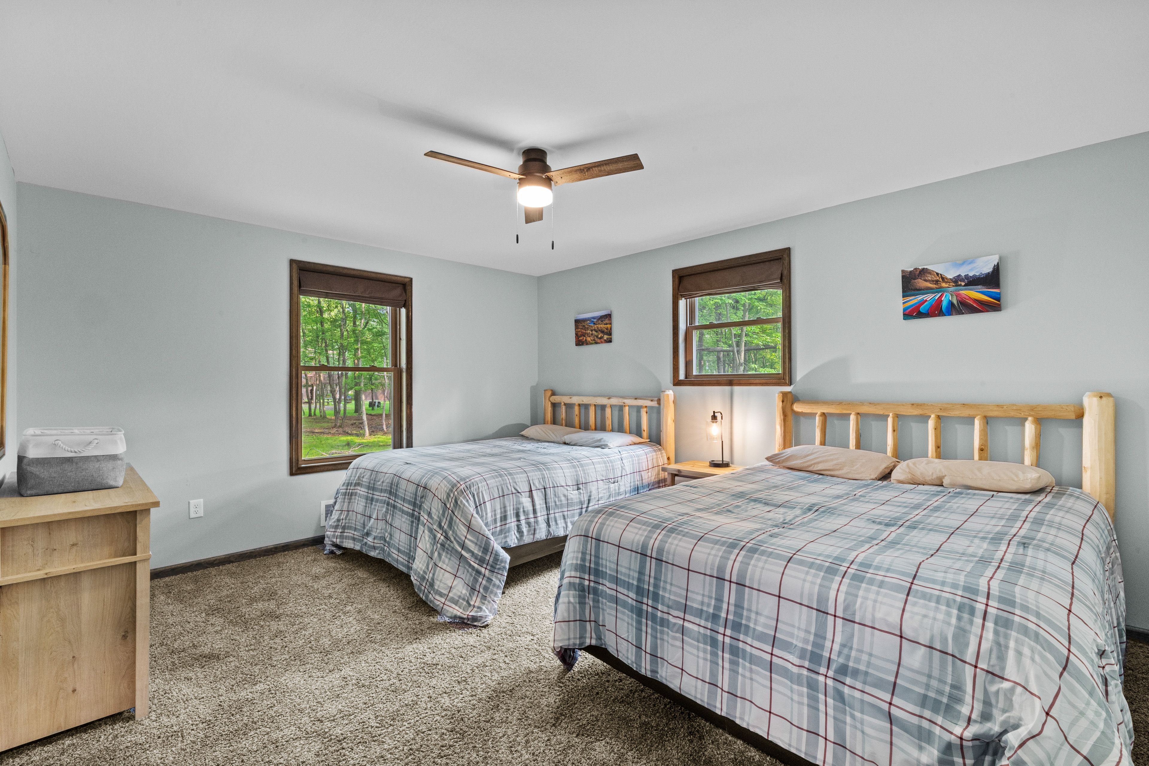 Bedroom 6 | 2 Queen Beds | 1st Floor