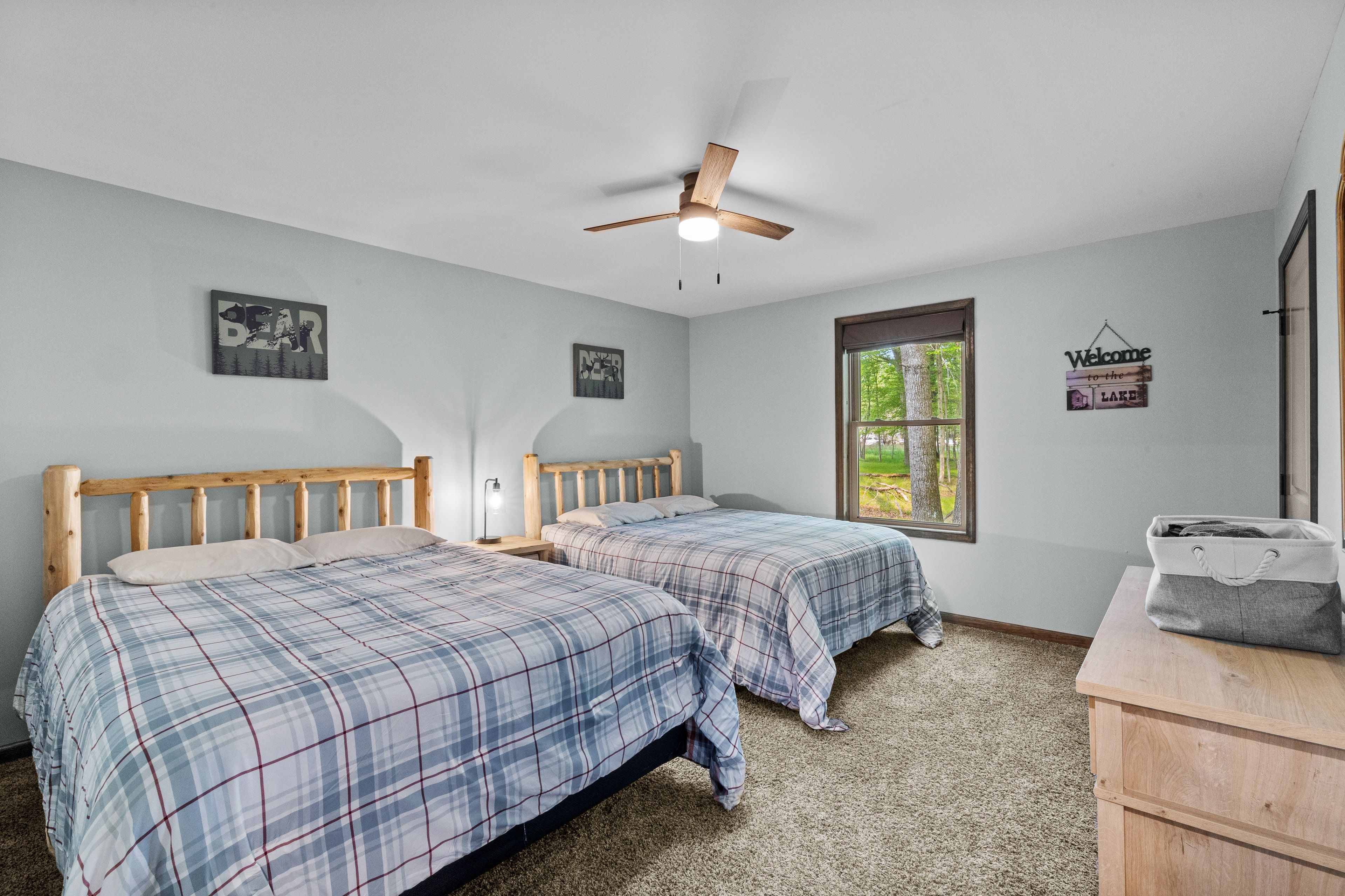 Bedroom 5 | 2 Queen Beds | 1st Floor