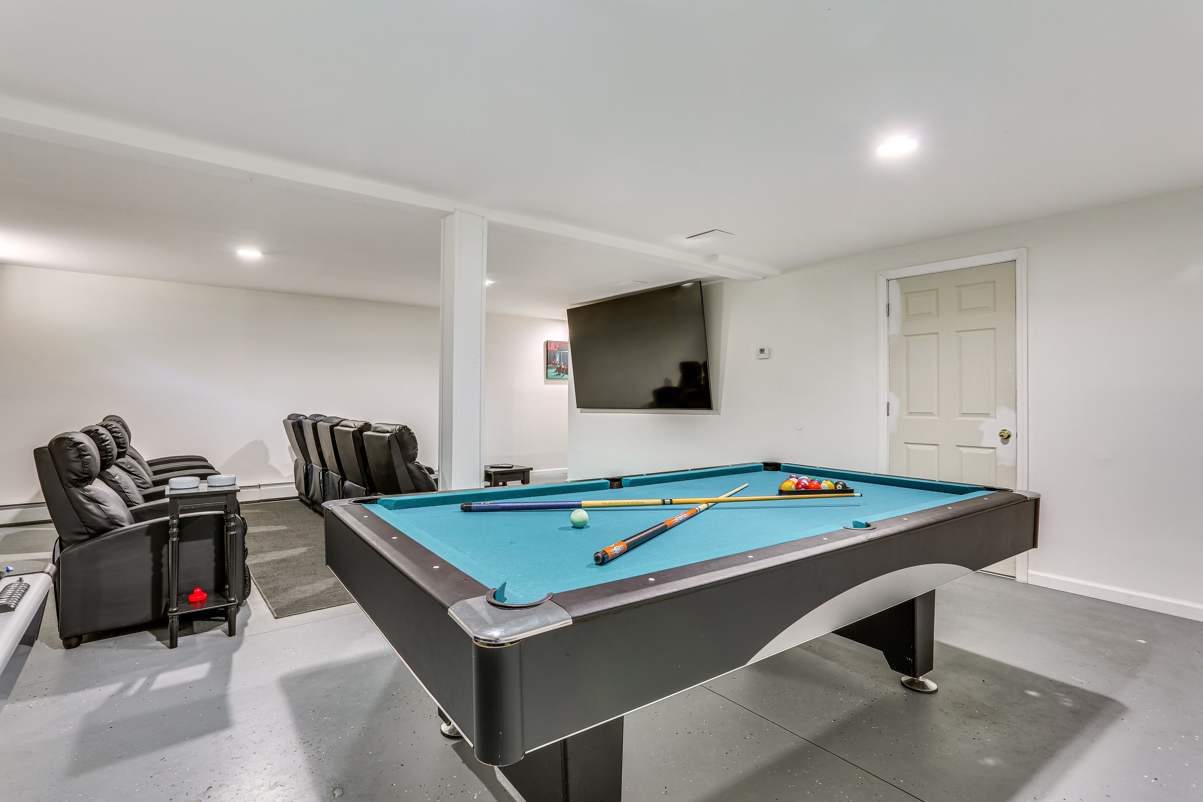 Home Theater | Air Hockey Table | Pool Table