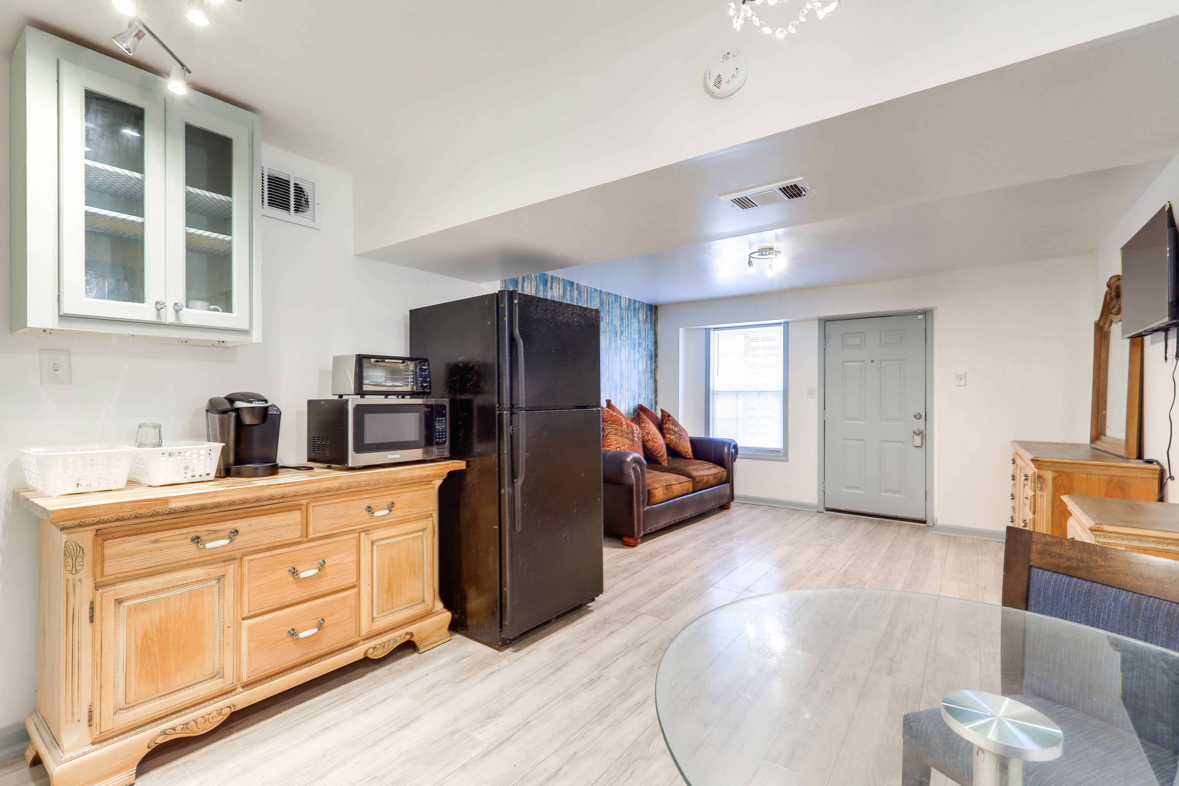 Norcross Vacation Rental | Studio | 1BA | Step-Free Entry | 700 Sq Ft