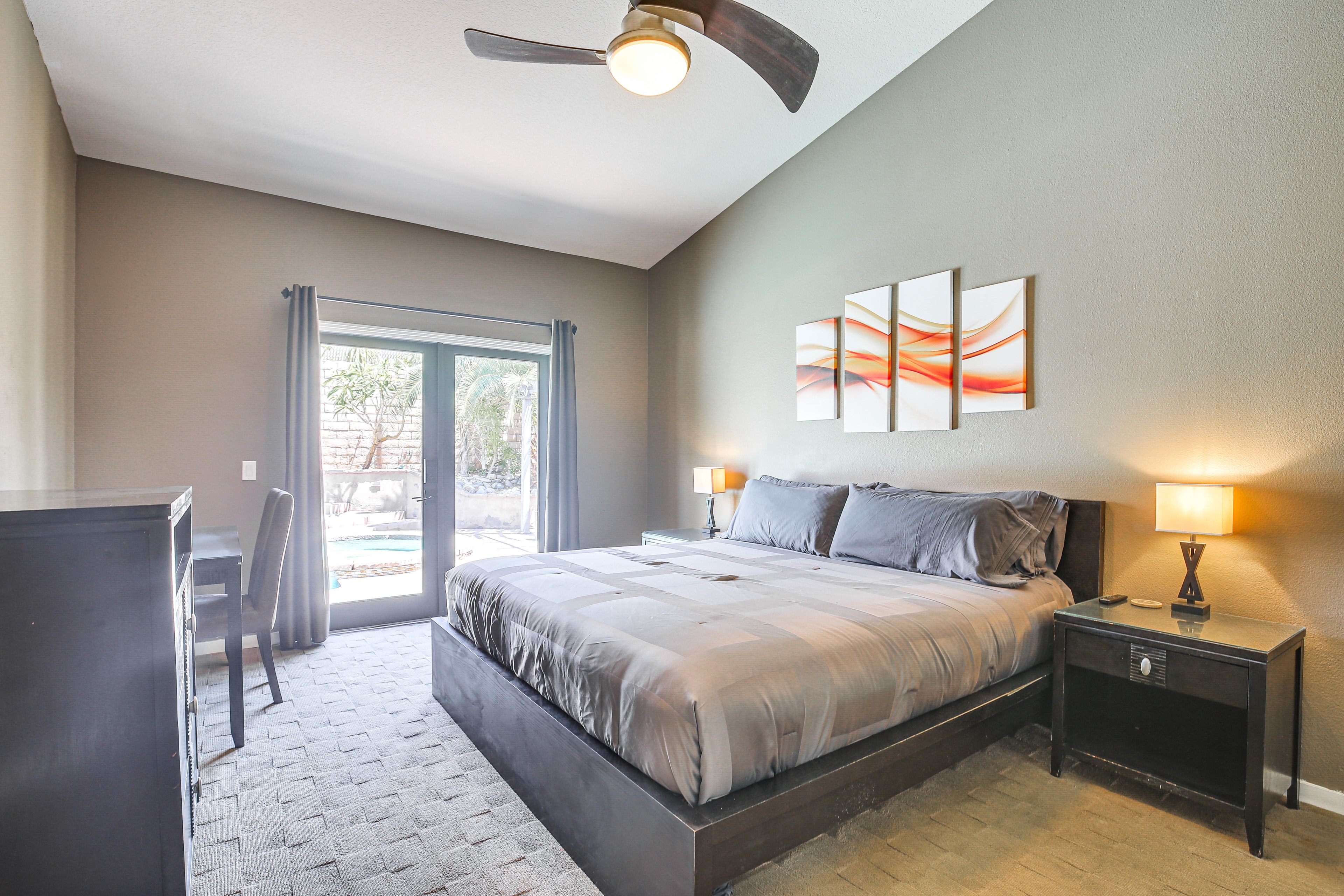 Bedroom 1 | King Bed | Linens Provided