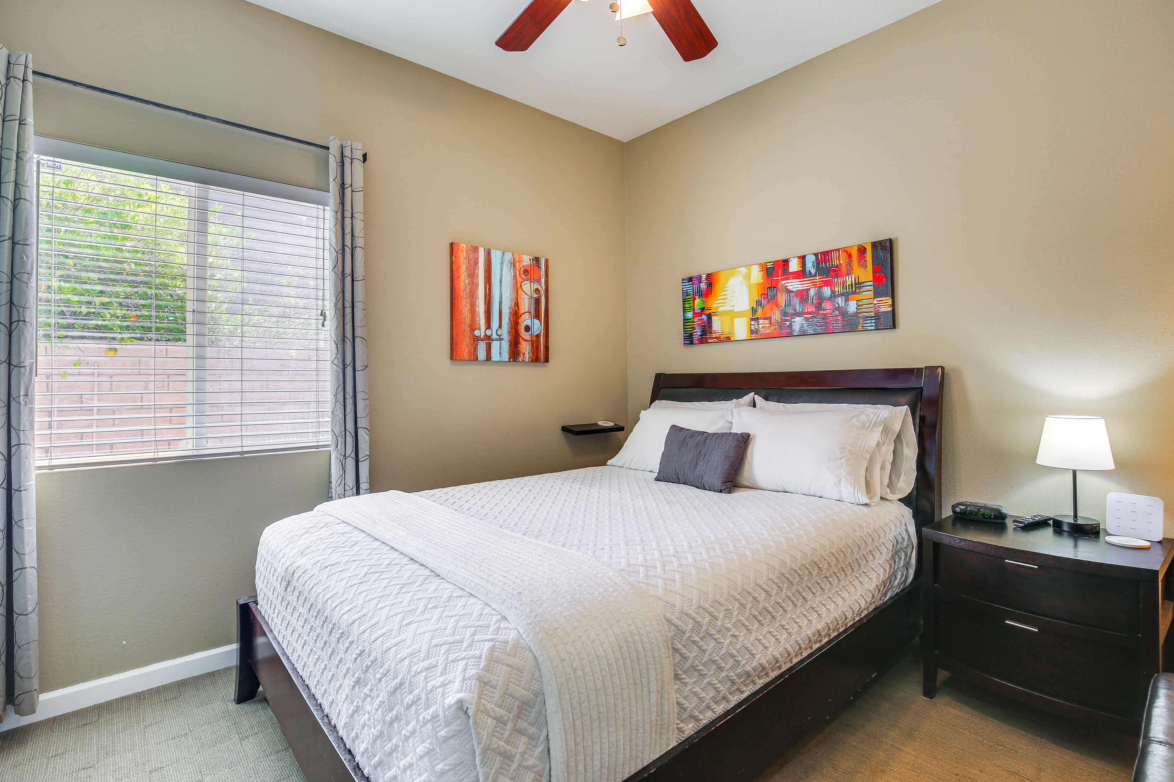Bedroom 1 | Queen Bed | Linens Provided