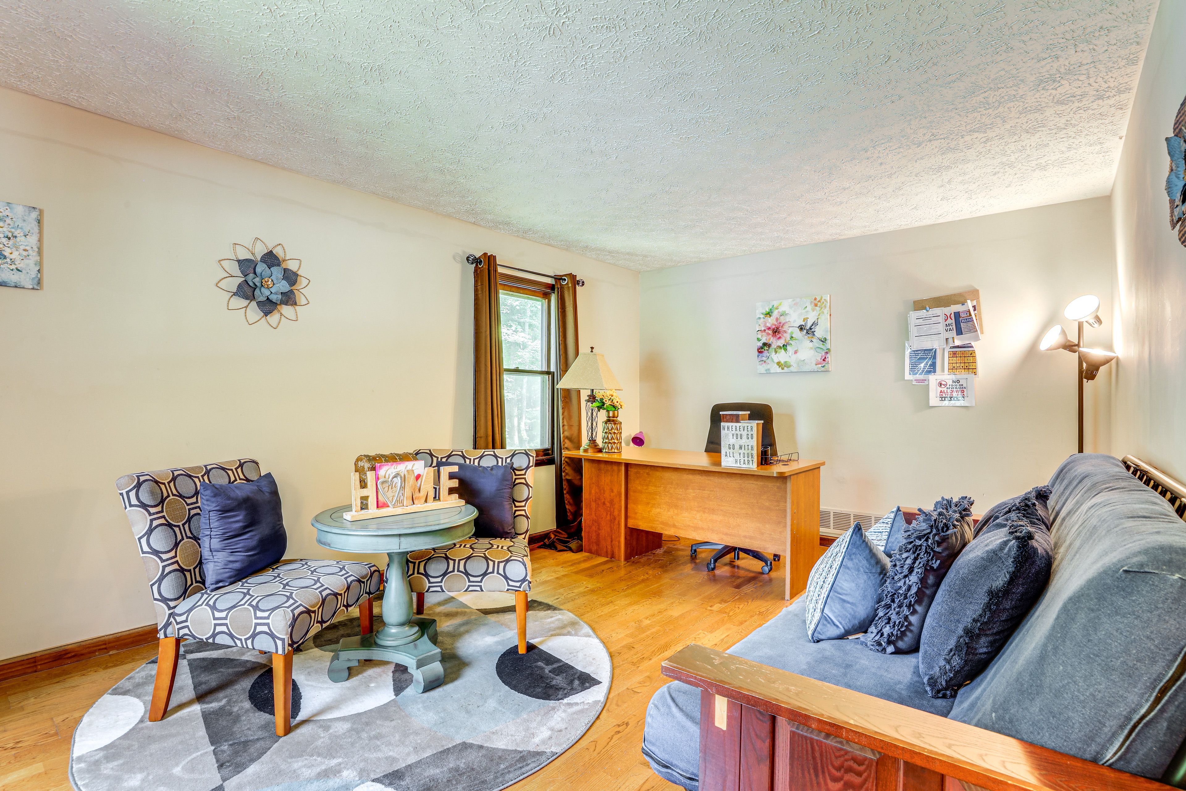 Office | Laptop Workspace | Queen Futon | 1st Floor