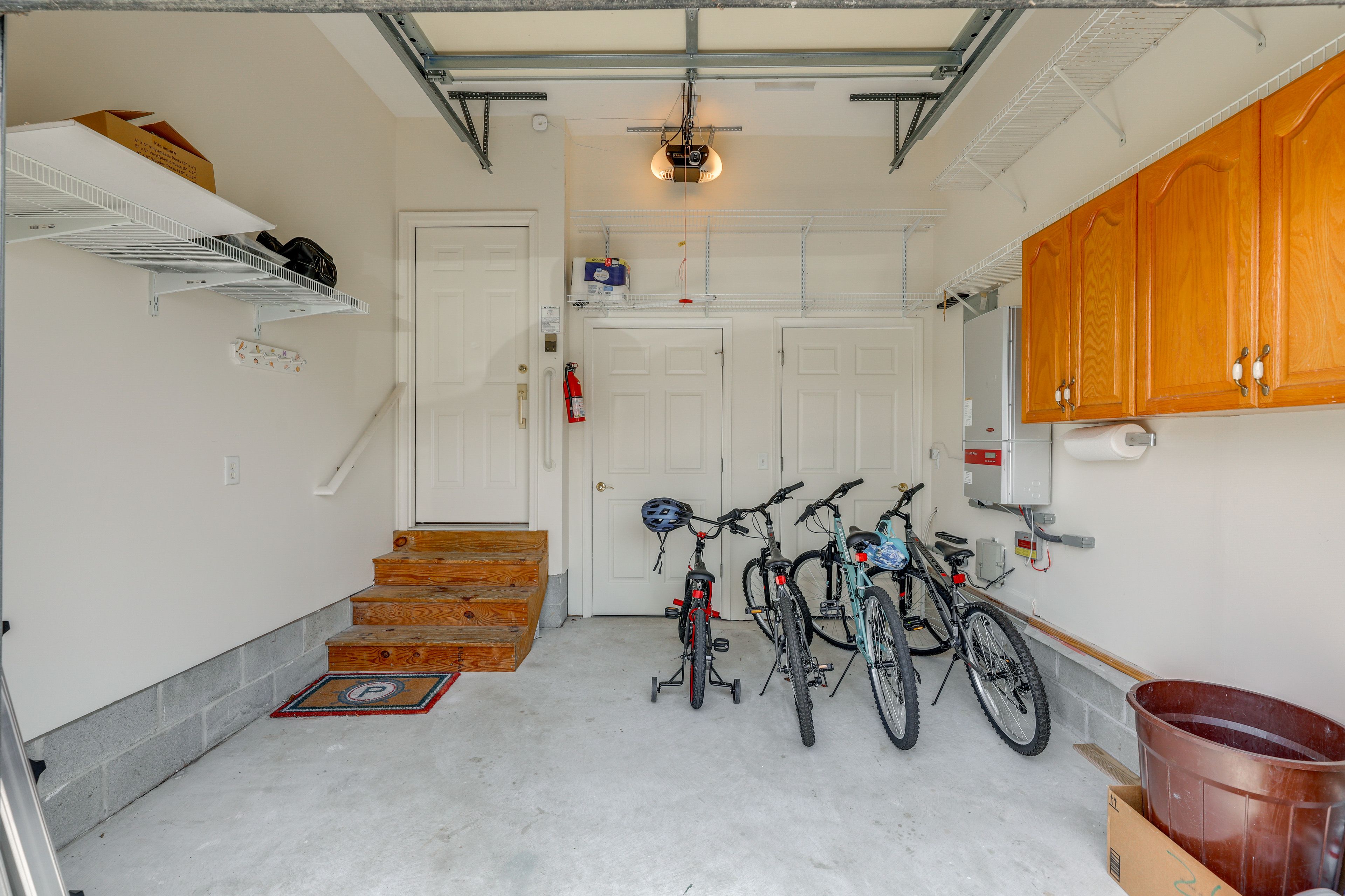 Garage Storage | Bicycles Provided