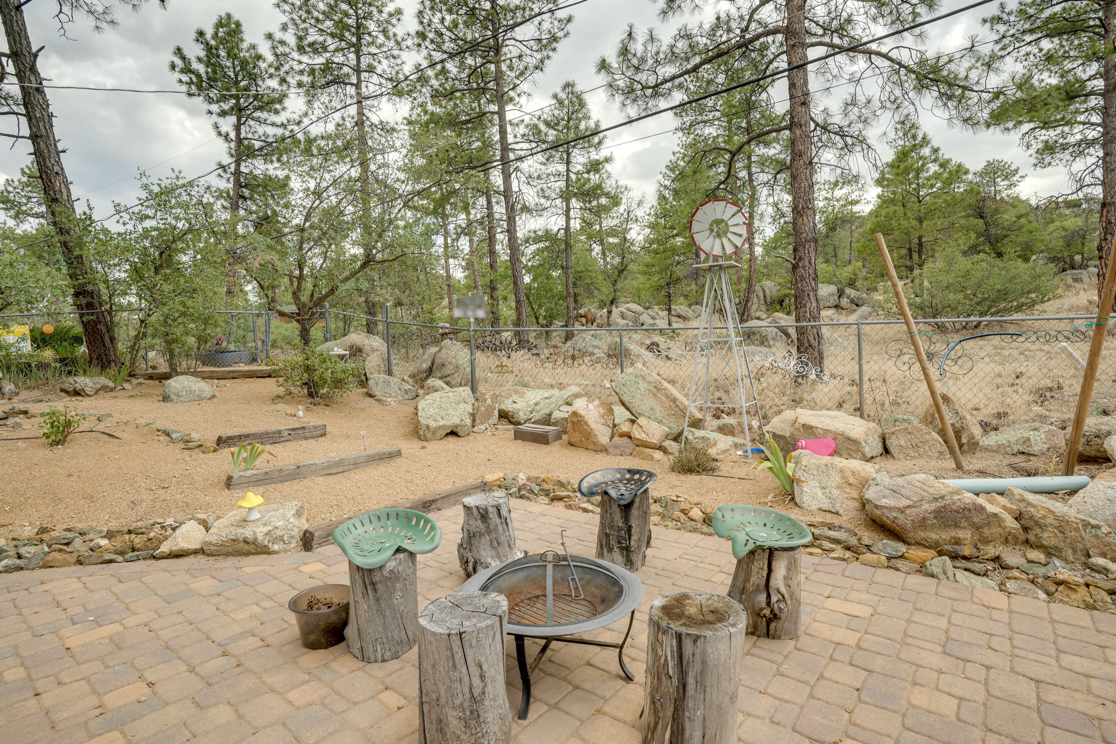 Private Yard | Fire Pit Area