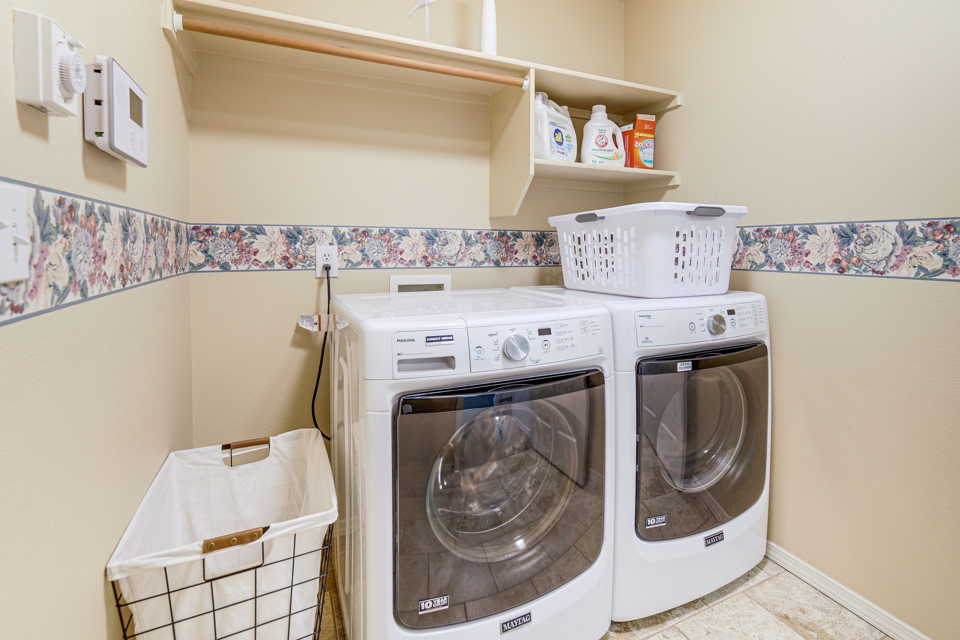 Laundry Room | Detergent Provided