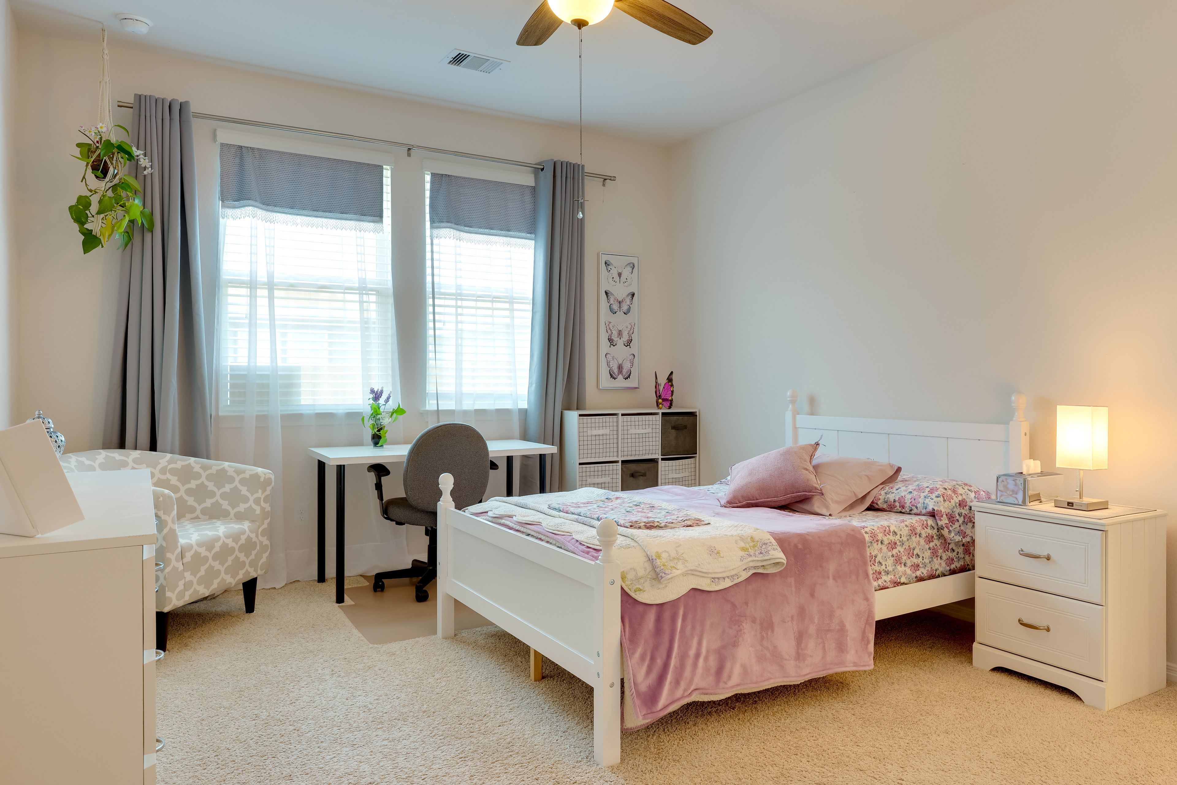 Bedroom 3 | Full Bed | Walk-In Closet