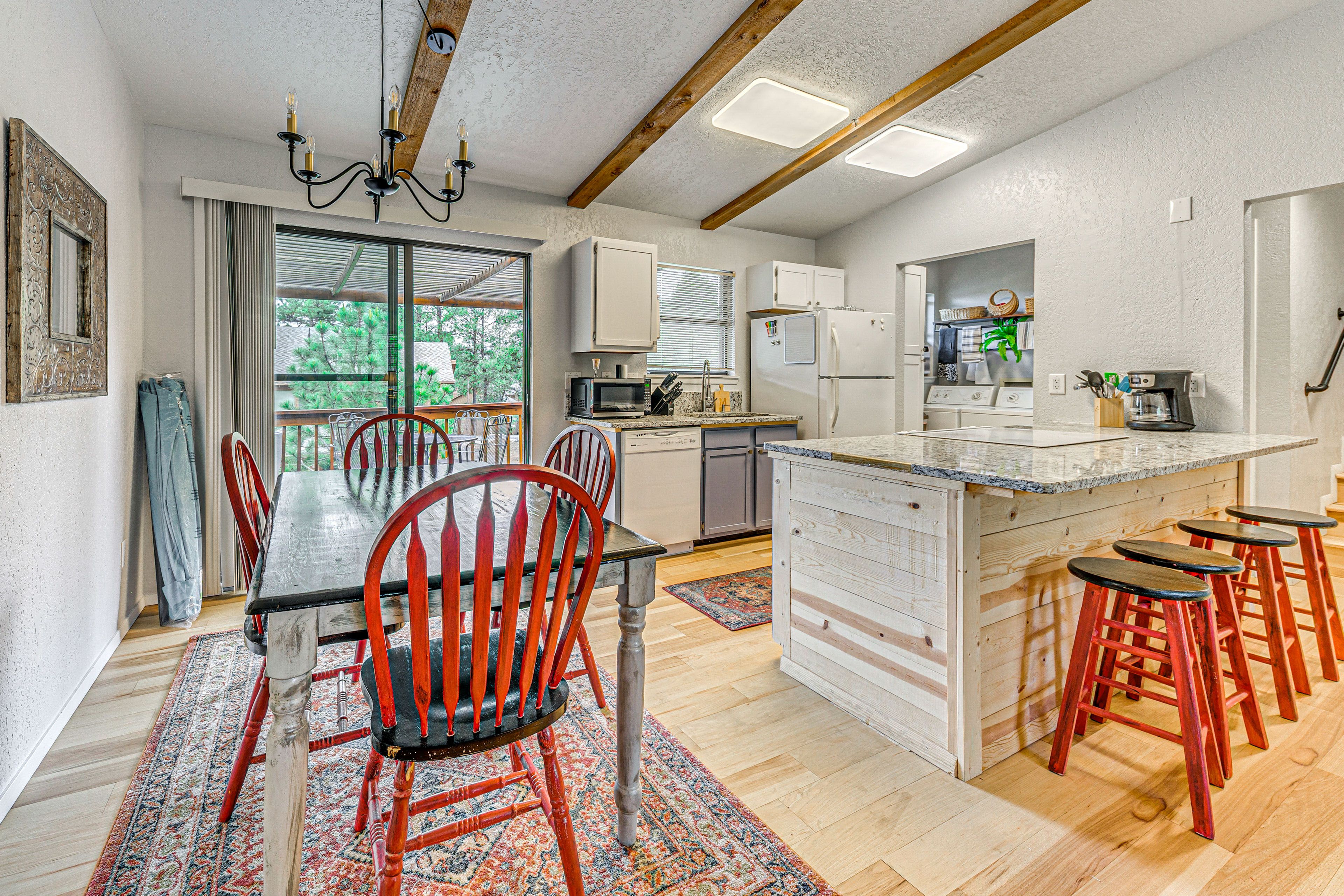 Dining Area | Dishware & Flatware | 1st Floor