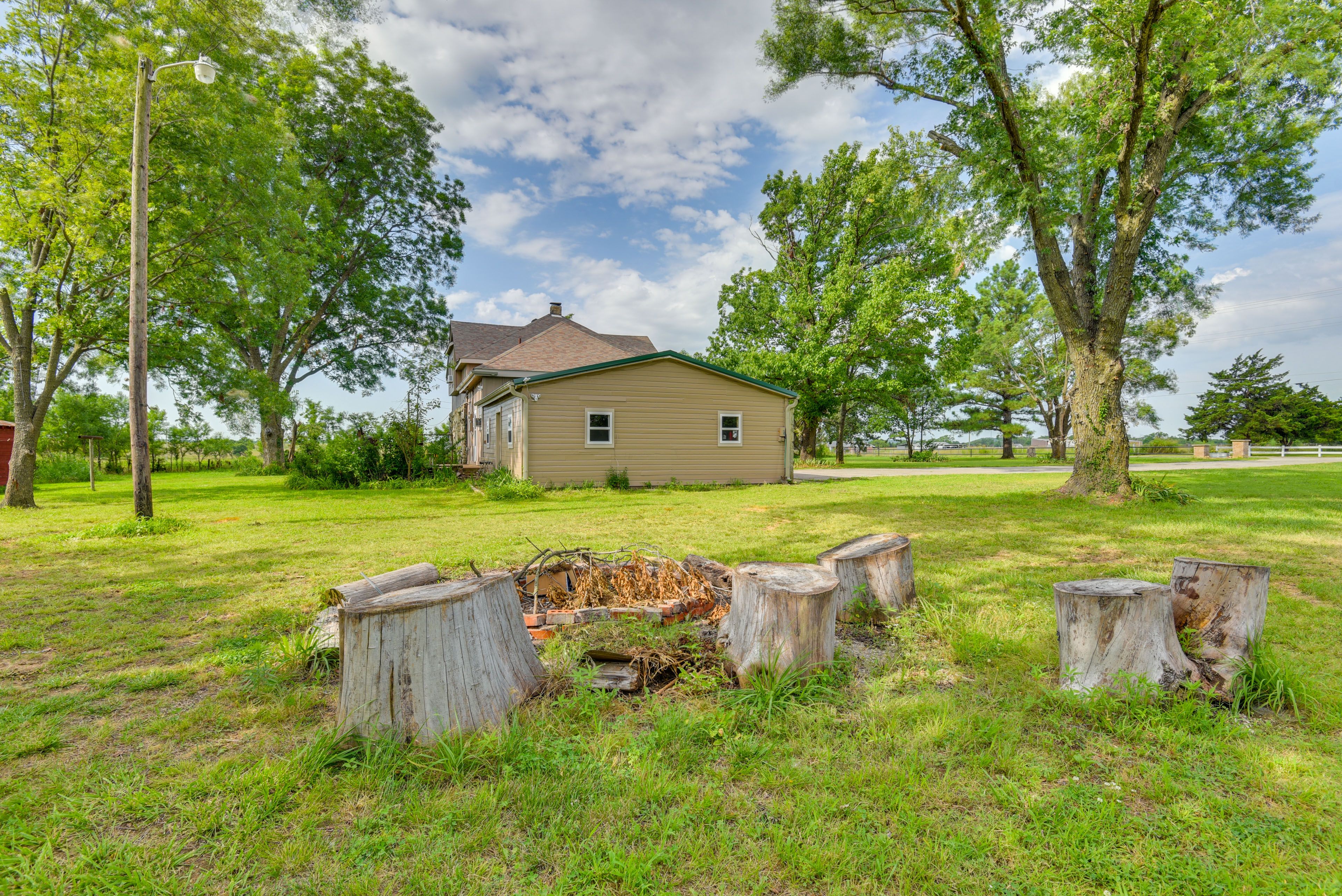 Spacious Yard | Pasture Views | Wood-Burning Fire Pit