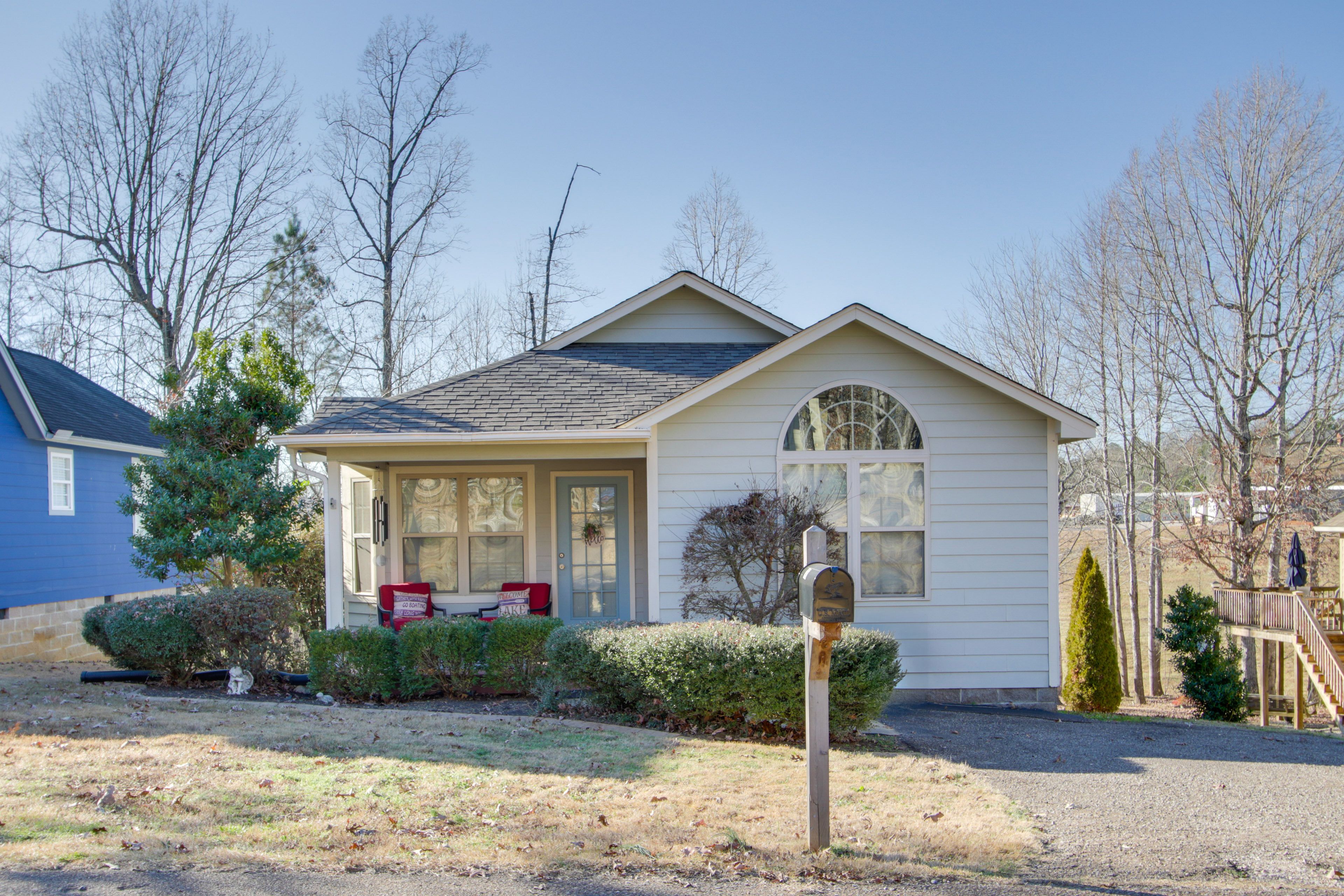 Property Exterior | Deck w/ Dining Table | Gas Grill