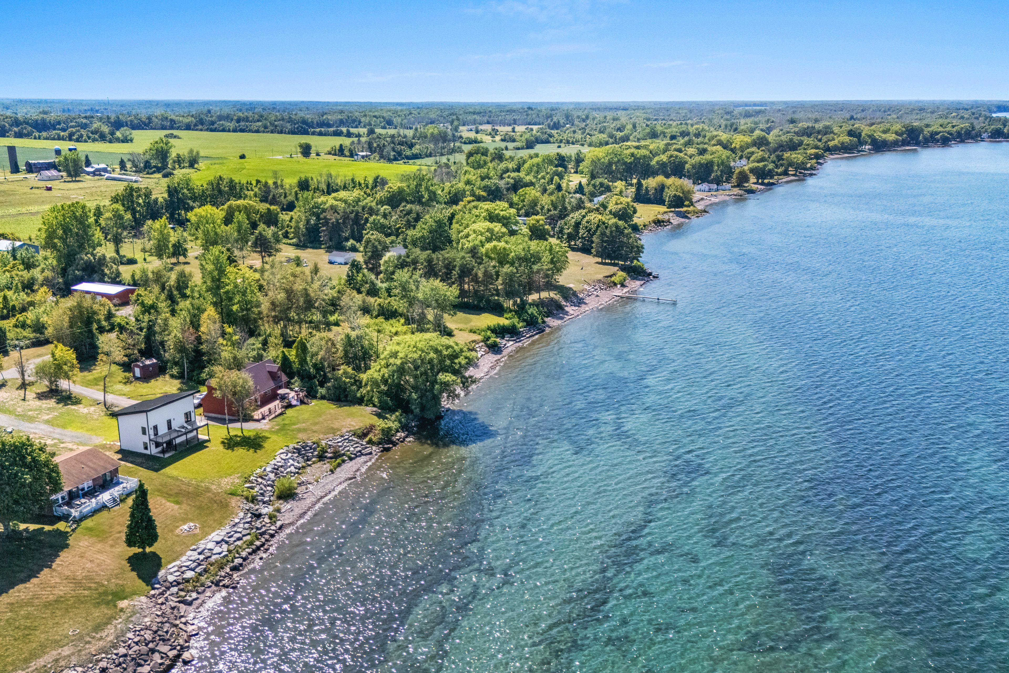 Aerial View of Property | Rock Beach On-Site