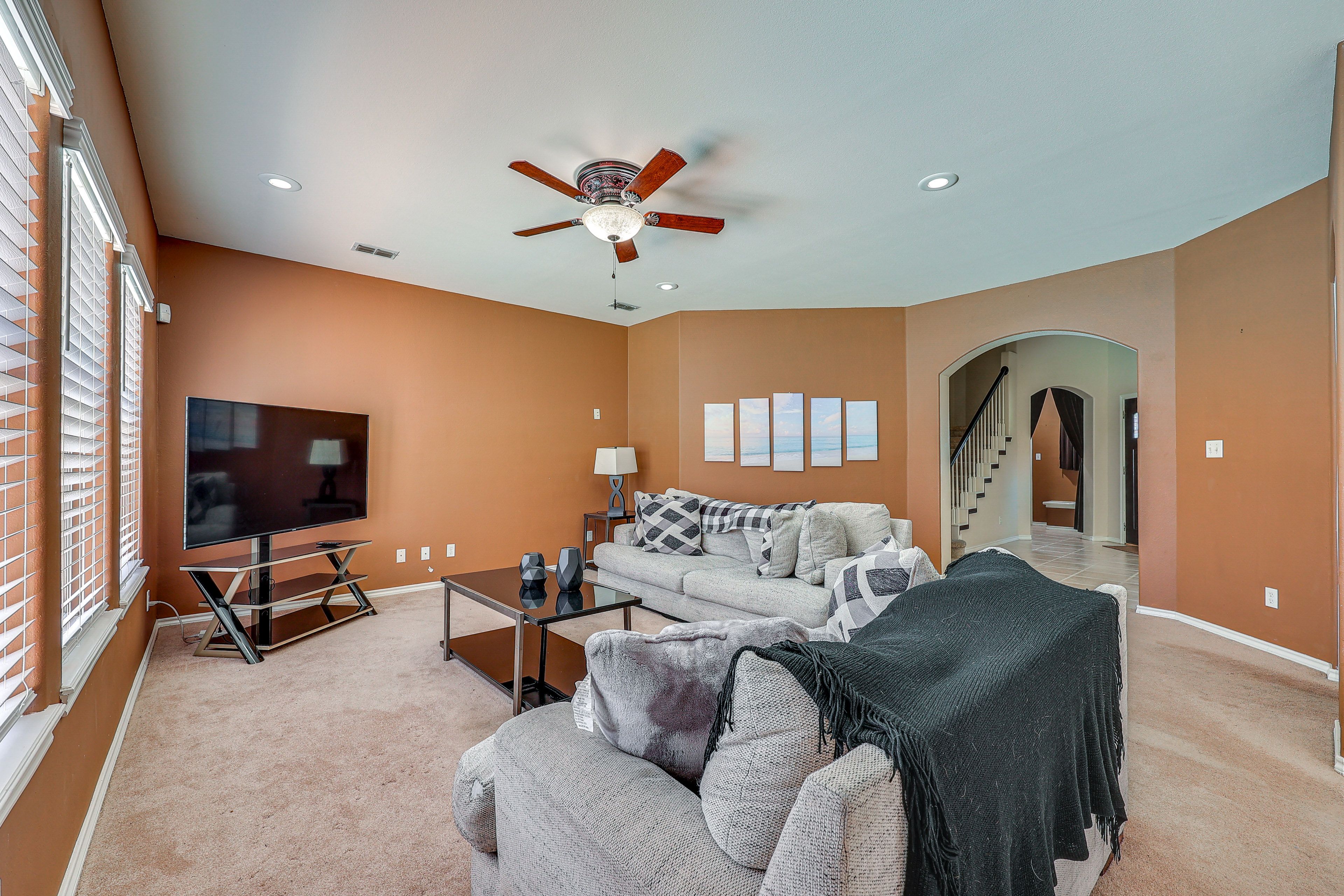 Living Room | Smart TV | Central A/C | 1st Floor