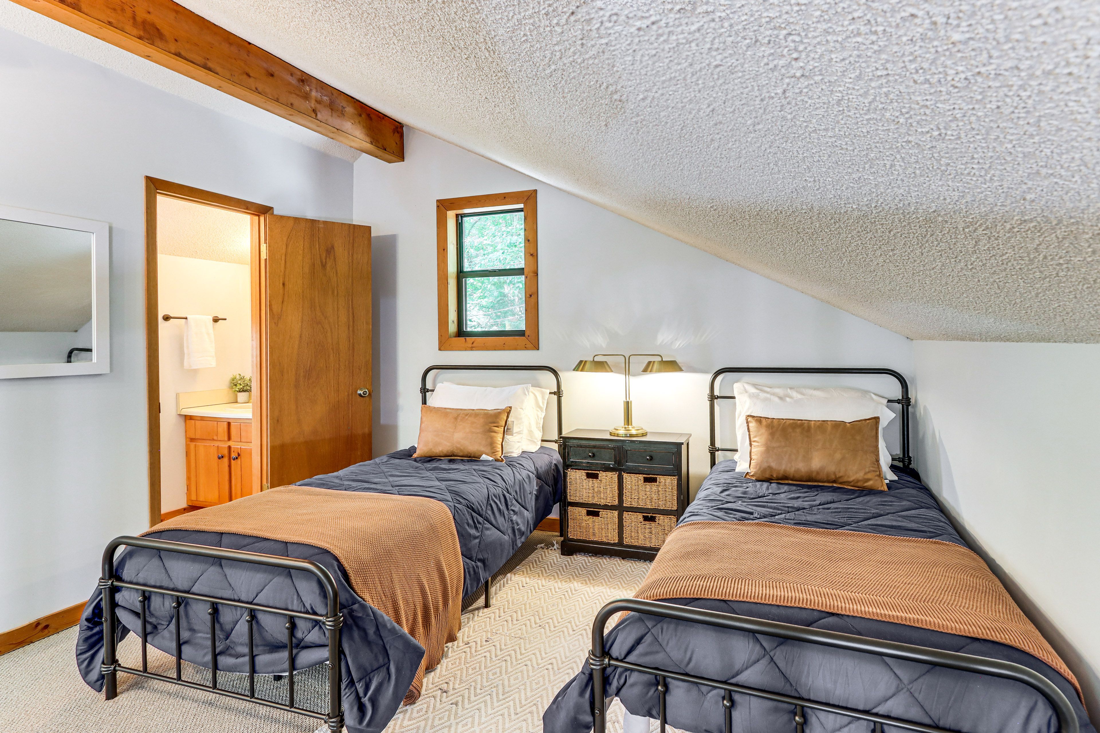 Loft | 2nd Floor | 2 Twin Beds | Full Futon | Foosball Table