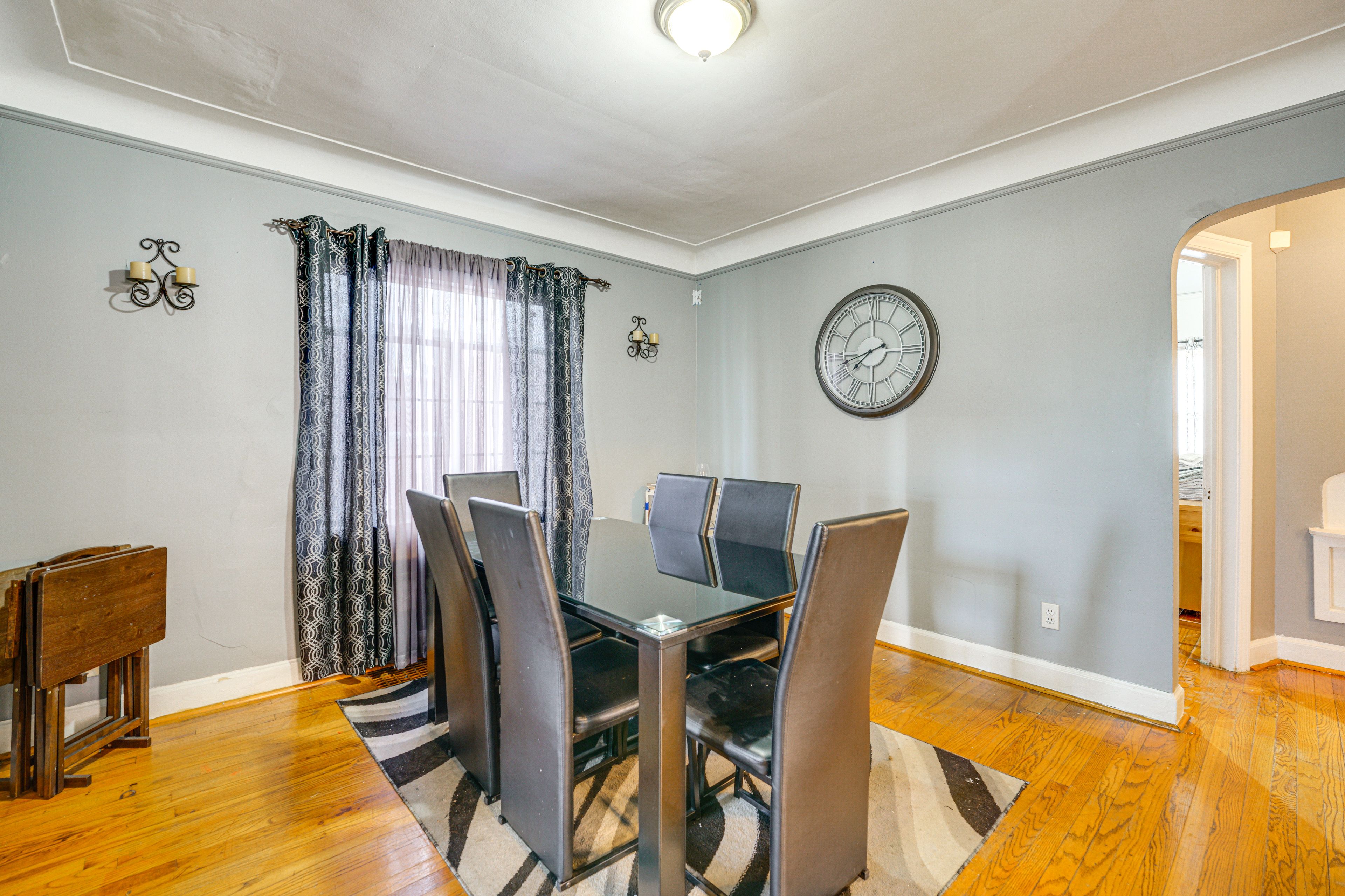 Dining Area | Dishware & Flatware Provided | 1st Floor