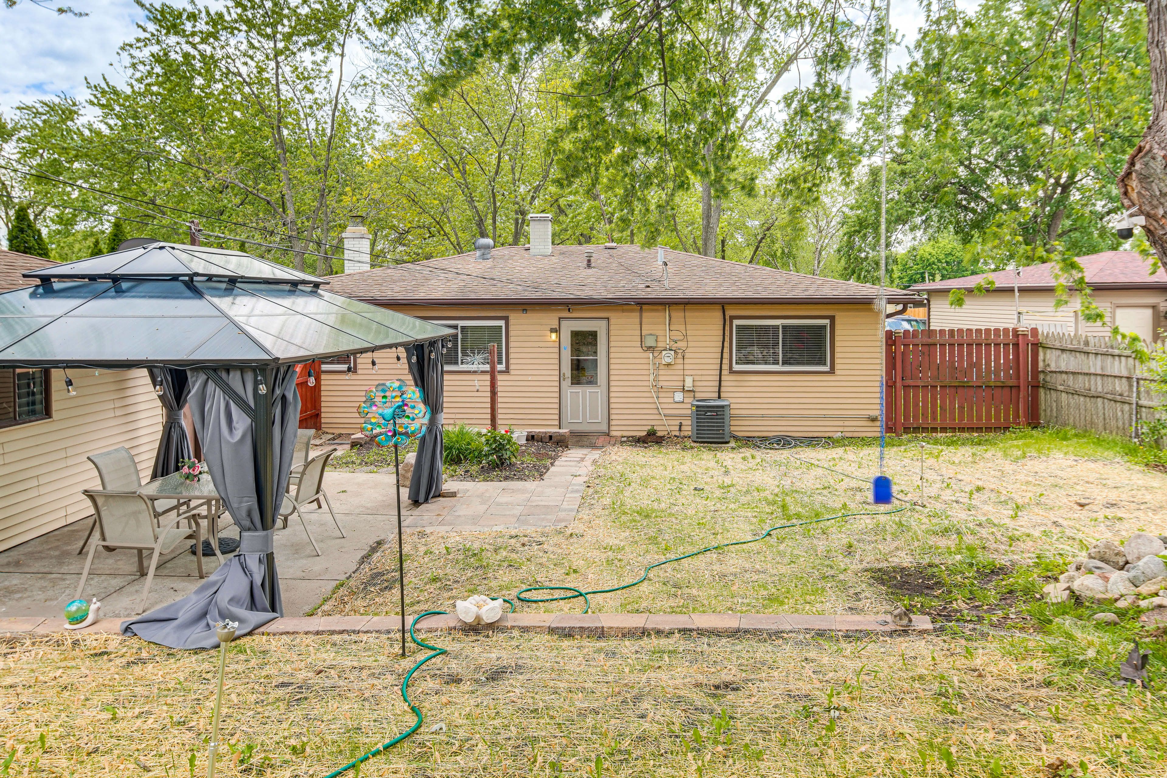Exterior | Fenced Backyard