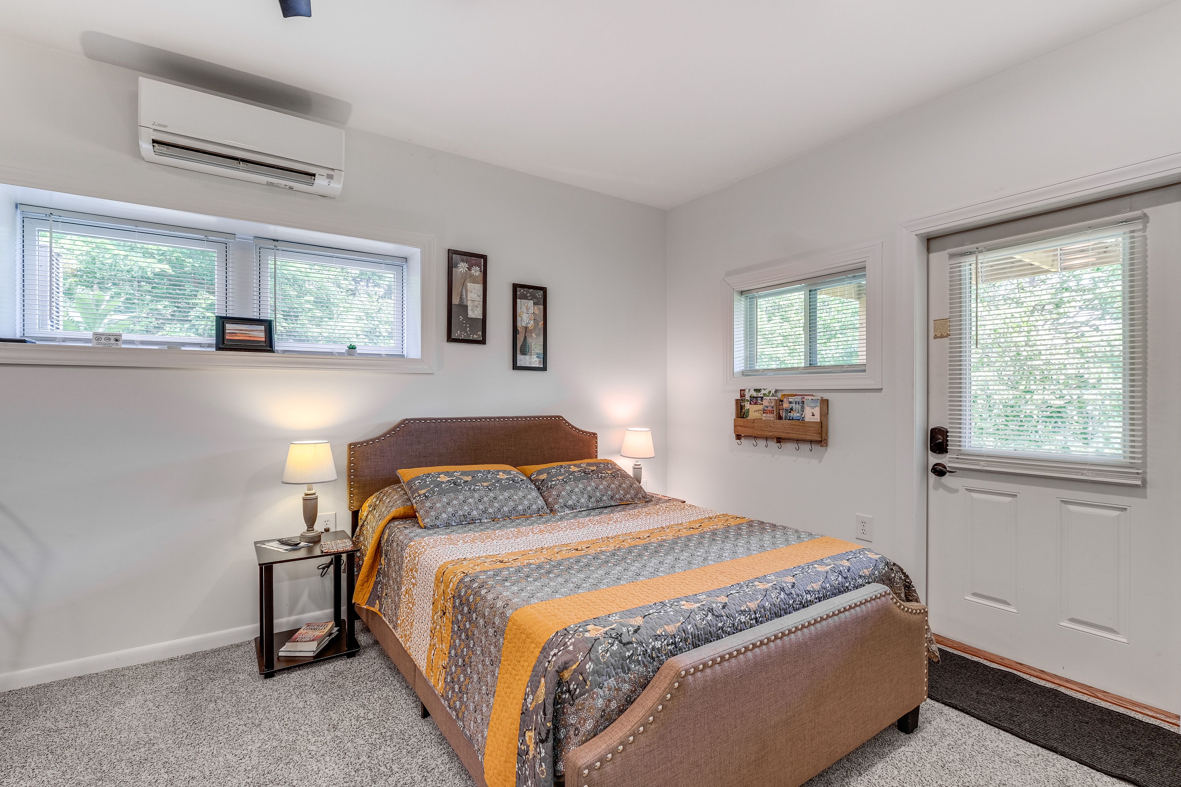 Studio Interior | Queen Bed | Free WiFi | Mini-Split A/C