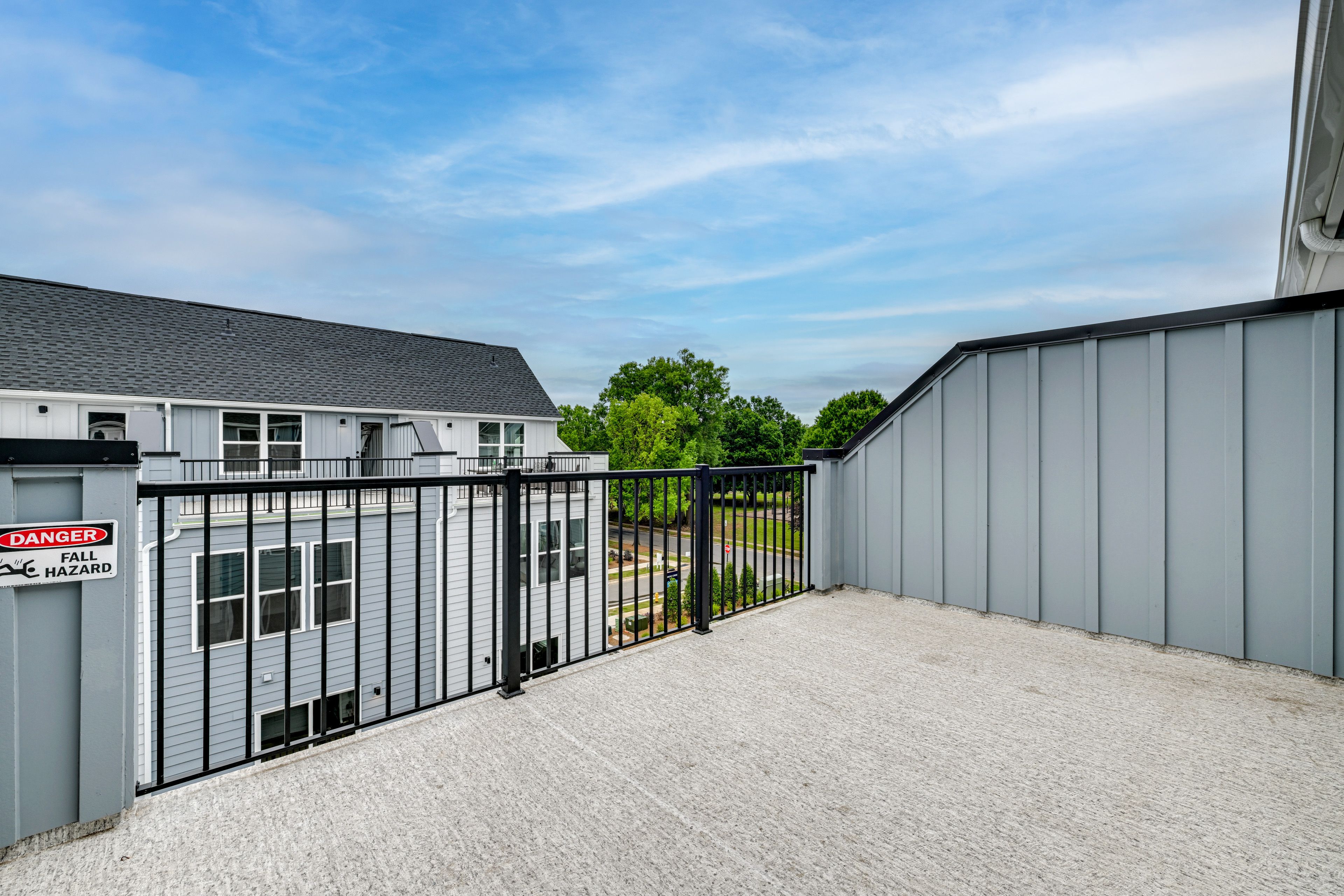 Townhome Exterior | Rooftop Patio