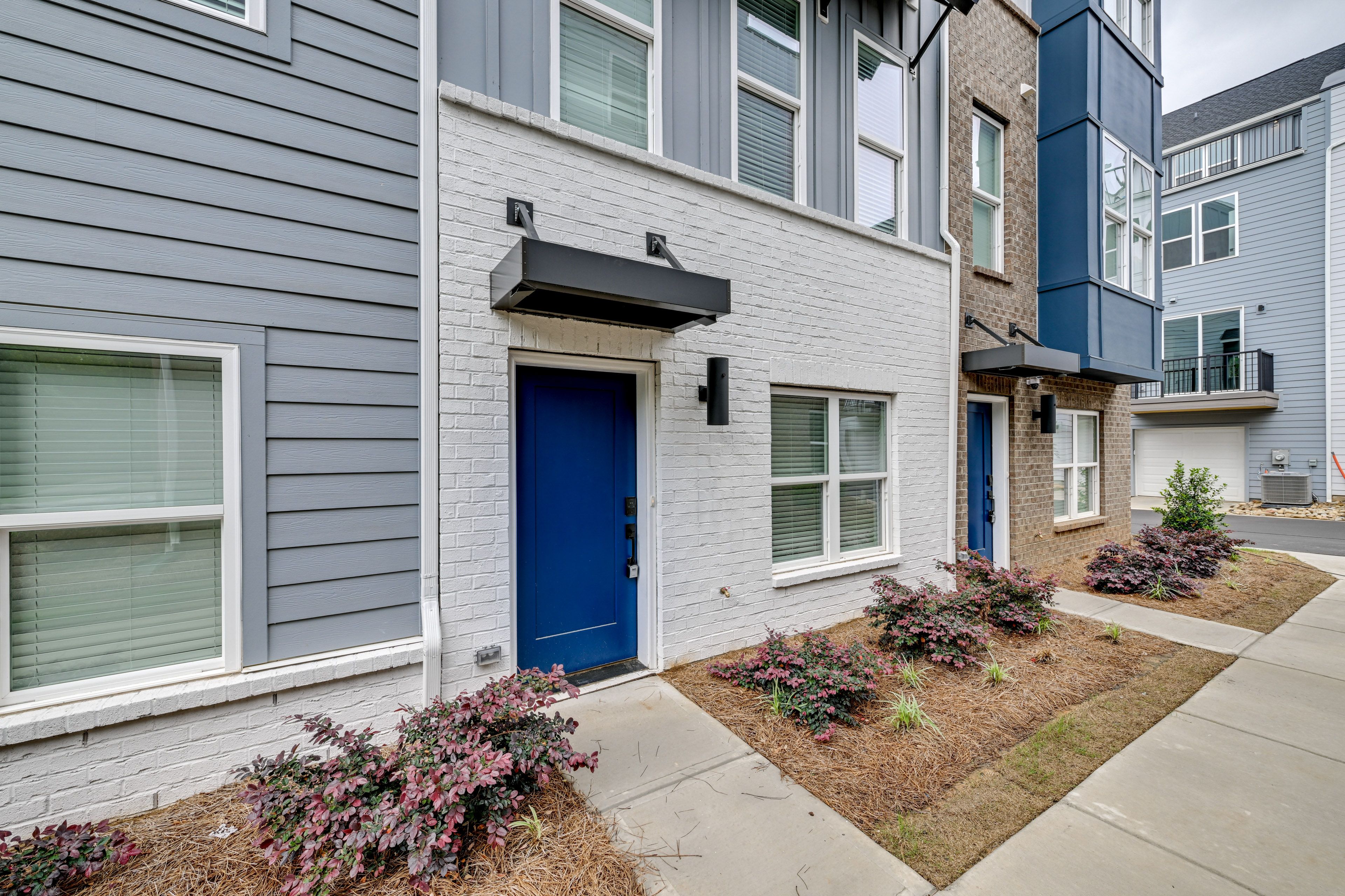 Townhome Exterior | Keyless Entry