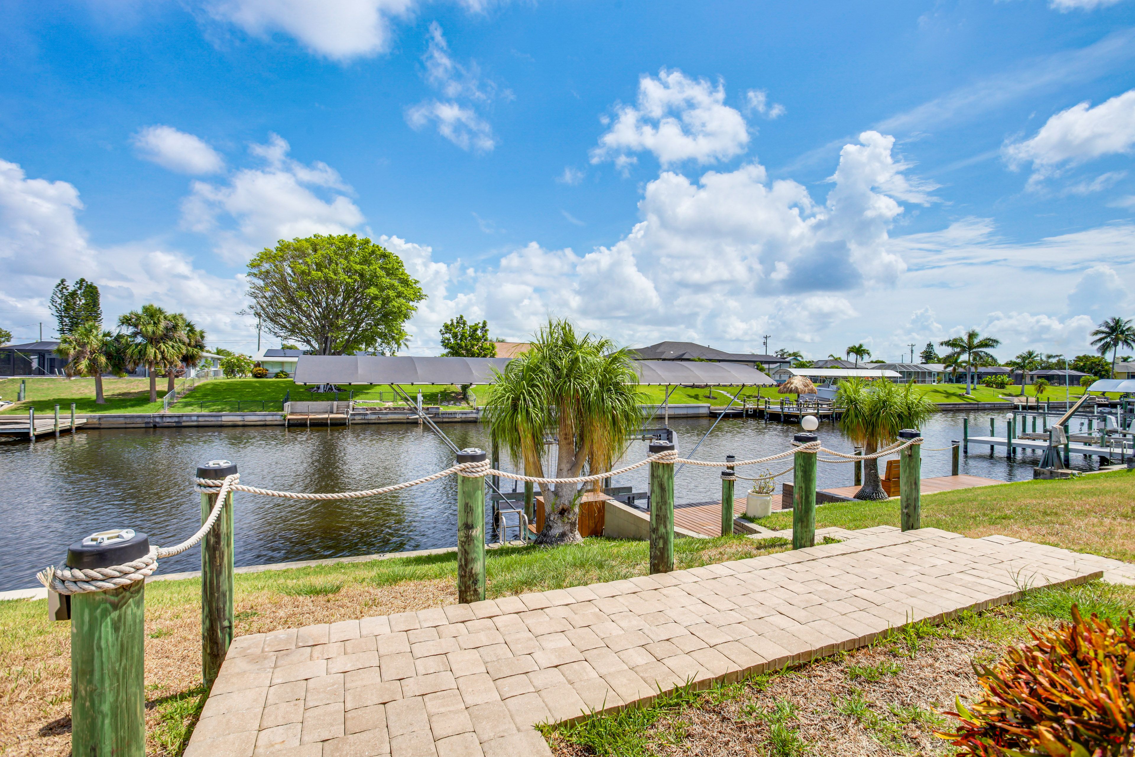 Tie-Up Boat Dock | Spacious Yard