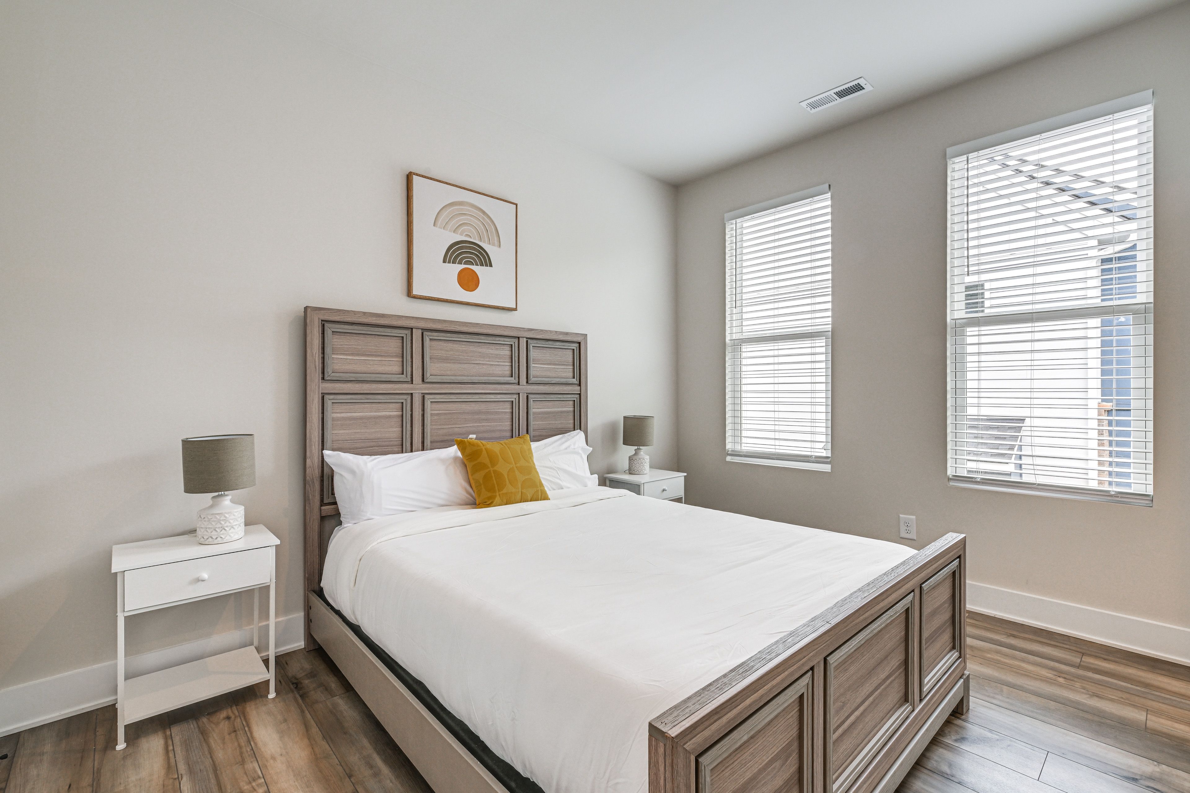Bedroom 2 | Queen Bed | 3rd Floor | Linens Provided