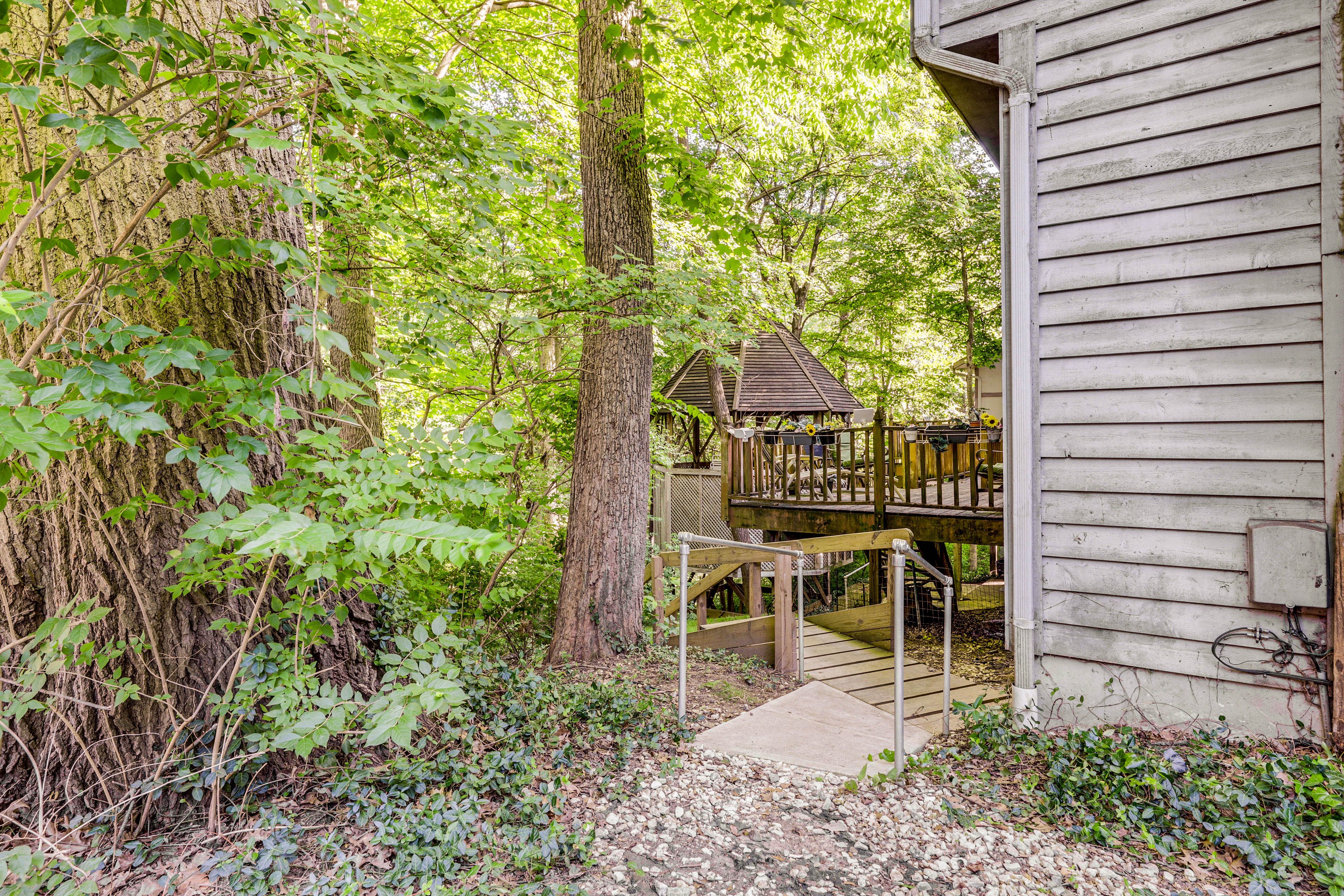 Walkway to Entrance