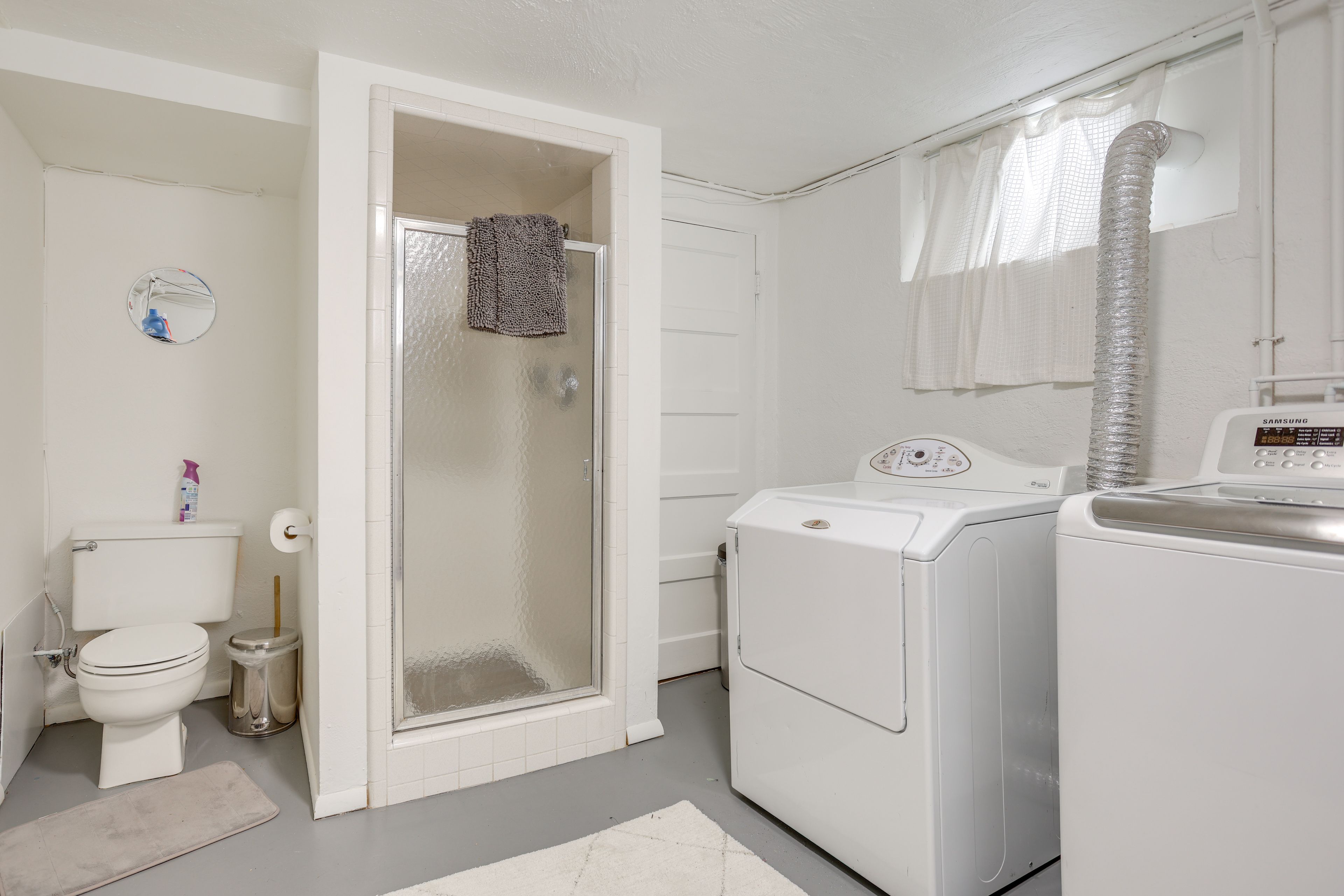 Full Bathroom | Basement Level | Washer & Dryer
