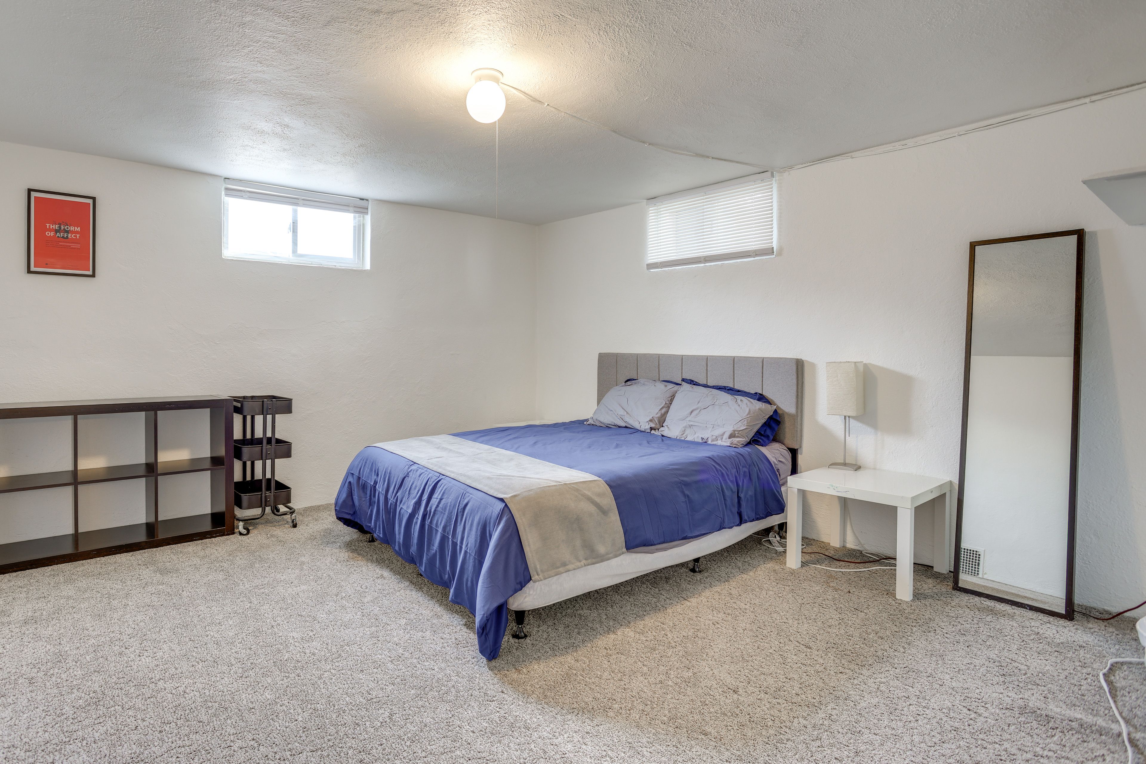 Bedroom 4 | Queen Bed | Basement Level | Desk