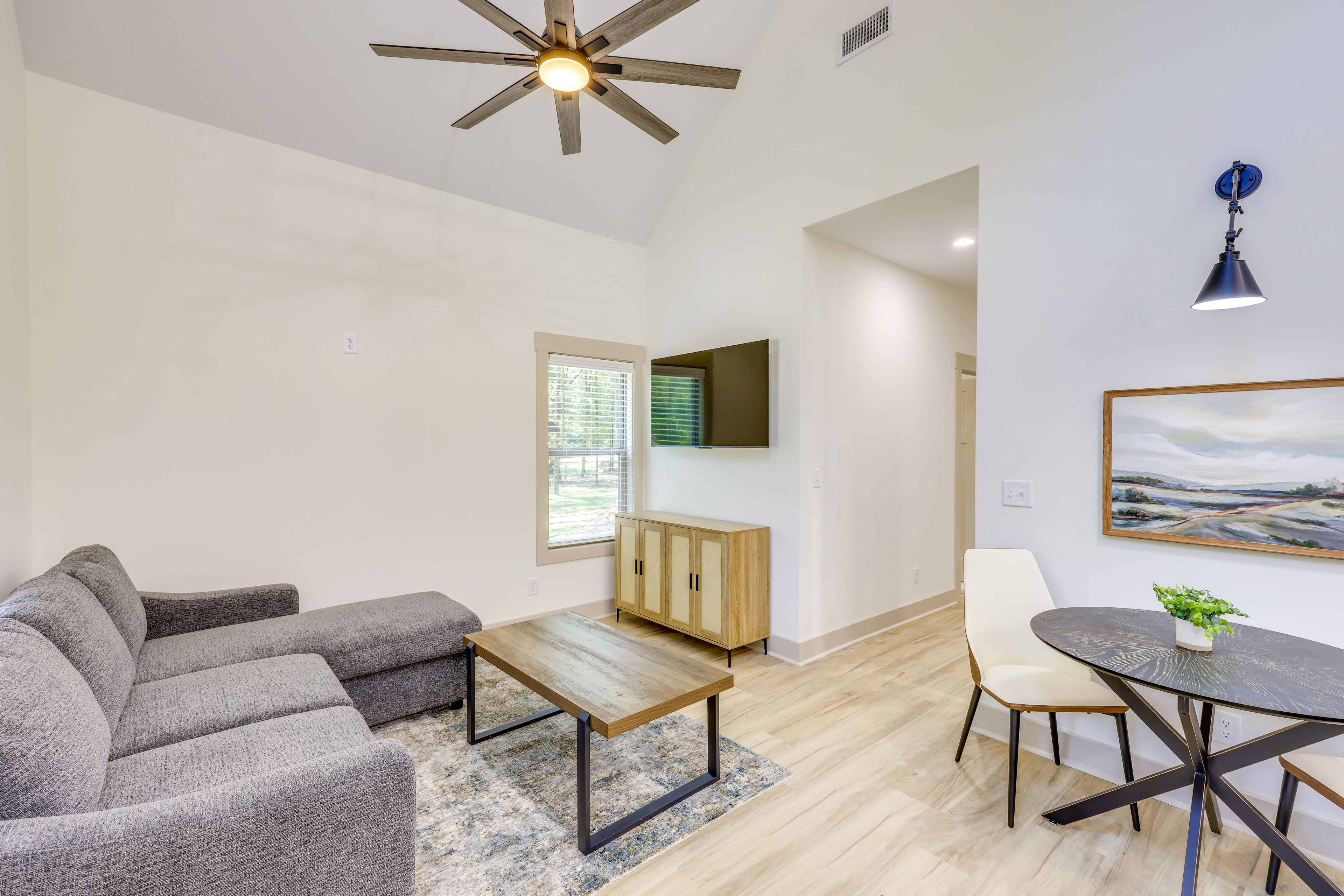 Living Room | Smart TV | Twin Sleeper Sofa