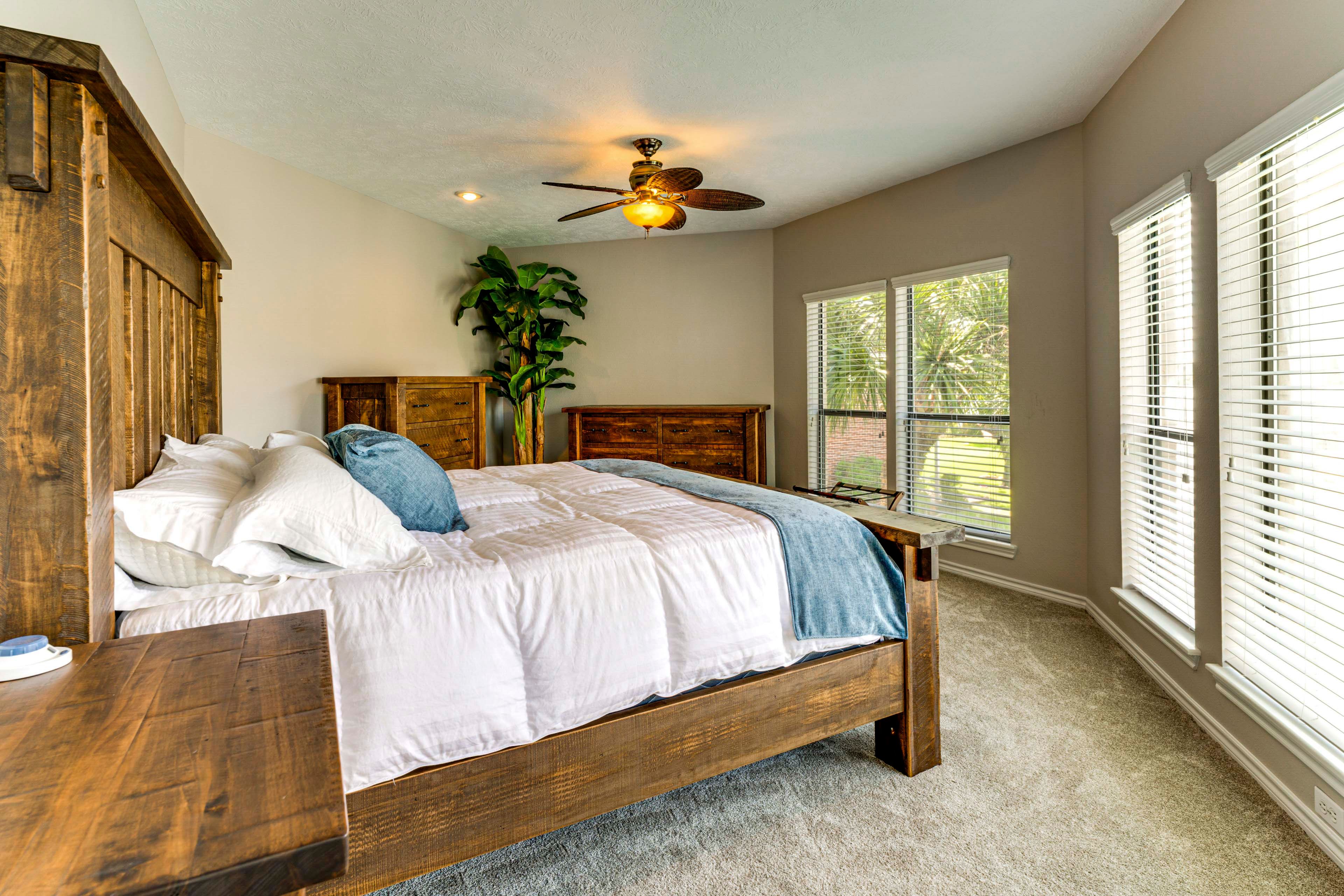 Bedroom 1 | 2nd Floor | King Bed | Linens Provided