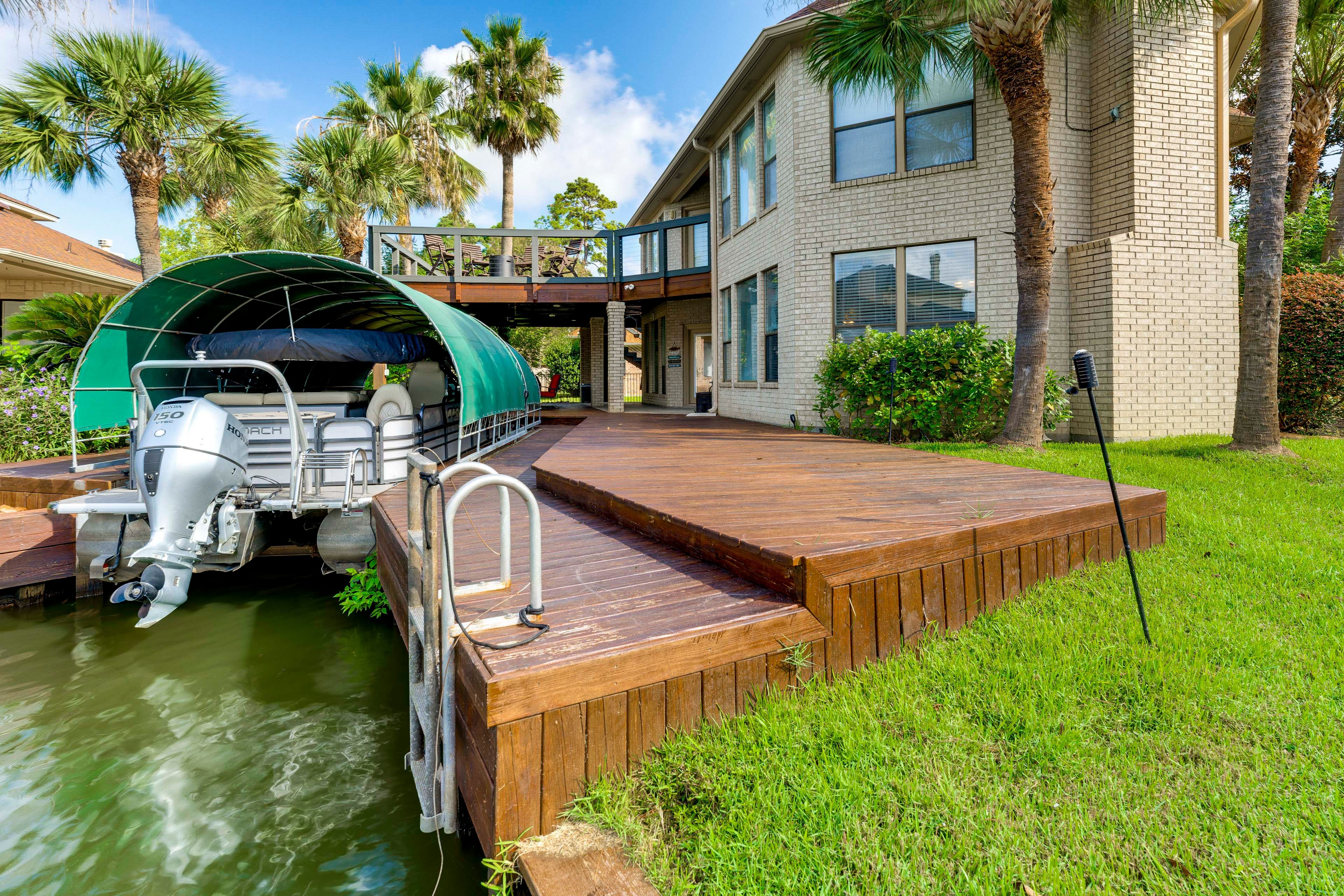Lake Conroe Views & Access | Dock & Boat Unavailable
