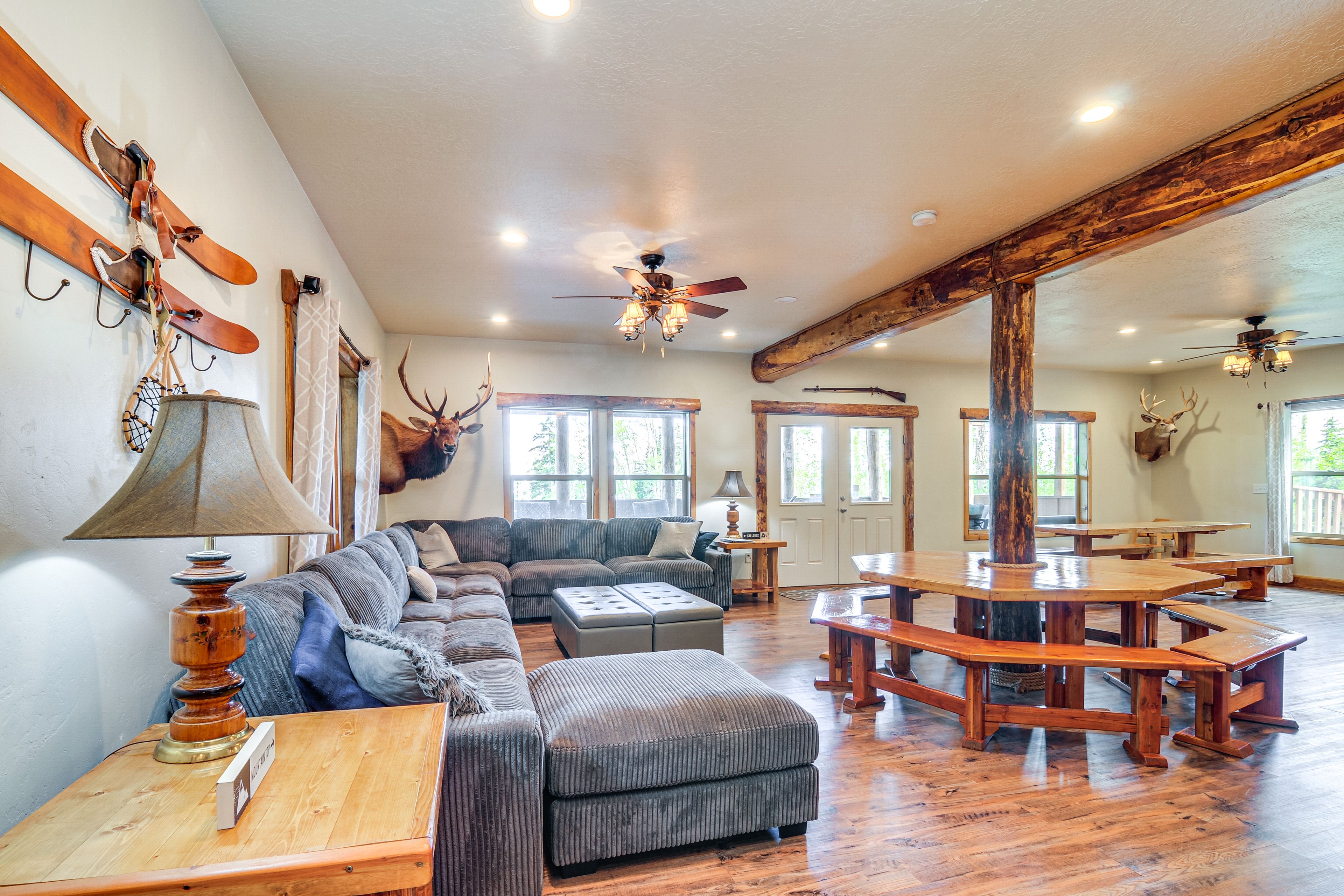 Brian Head Vacation Rental | 6BR | 6BA | Stairs Required | 4,233 Sq Ft