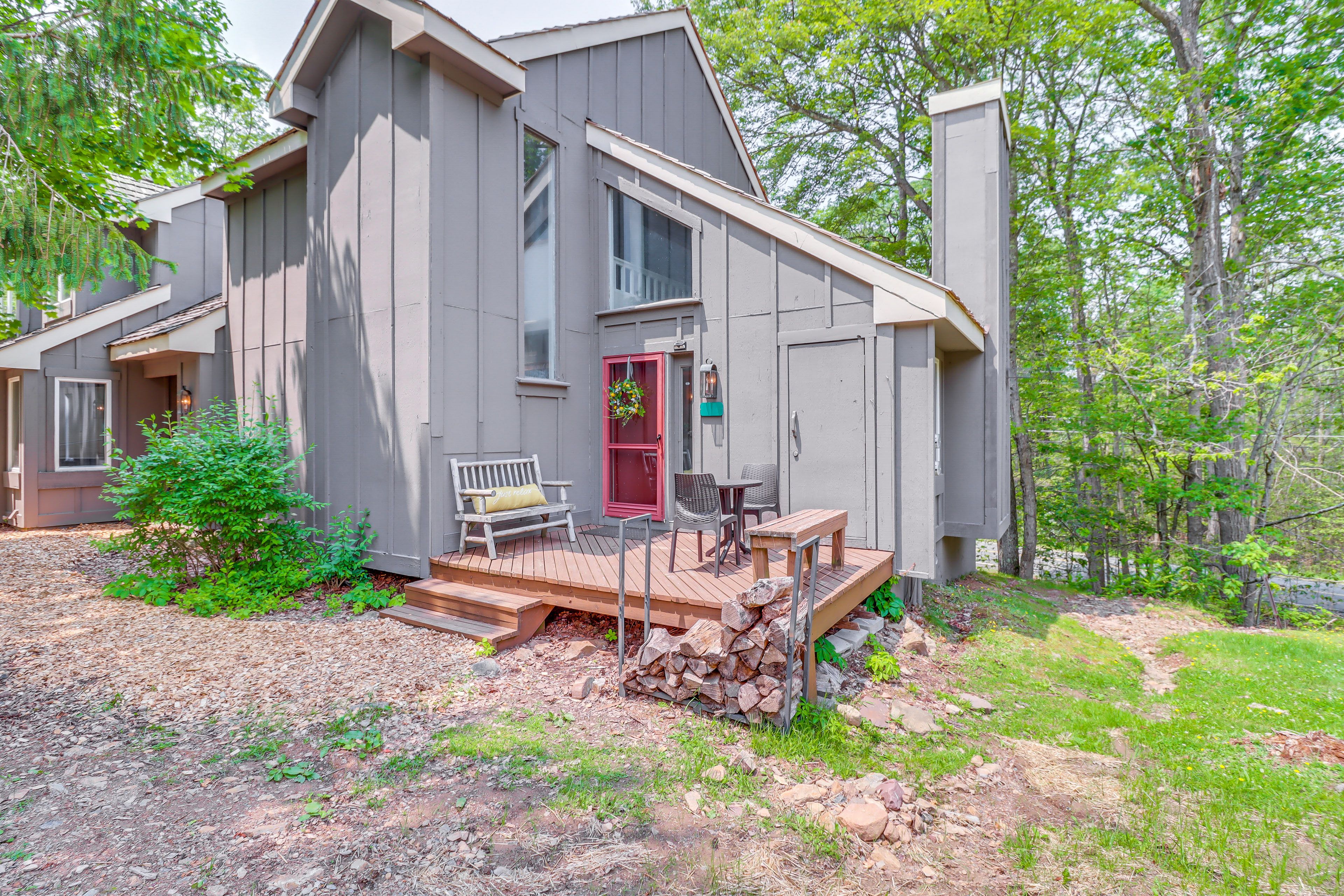 Townhome Exterior | Parking | Designated Spots (2 Vehicles) | Guest Parking