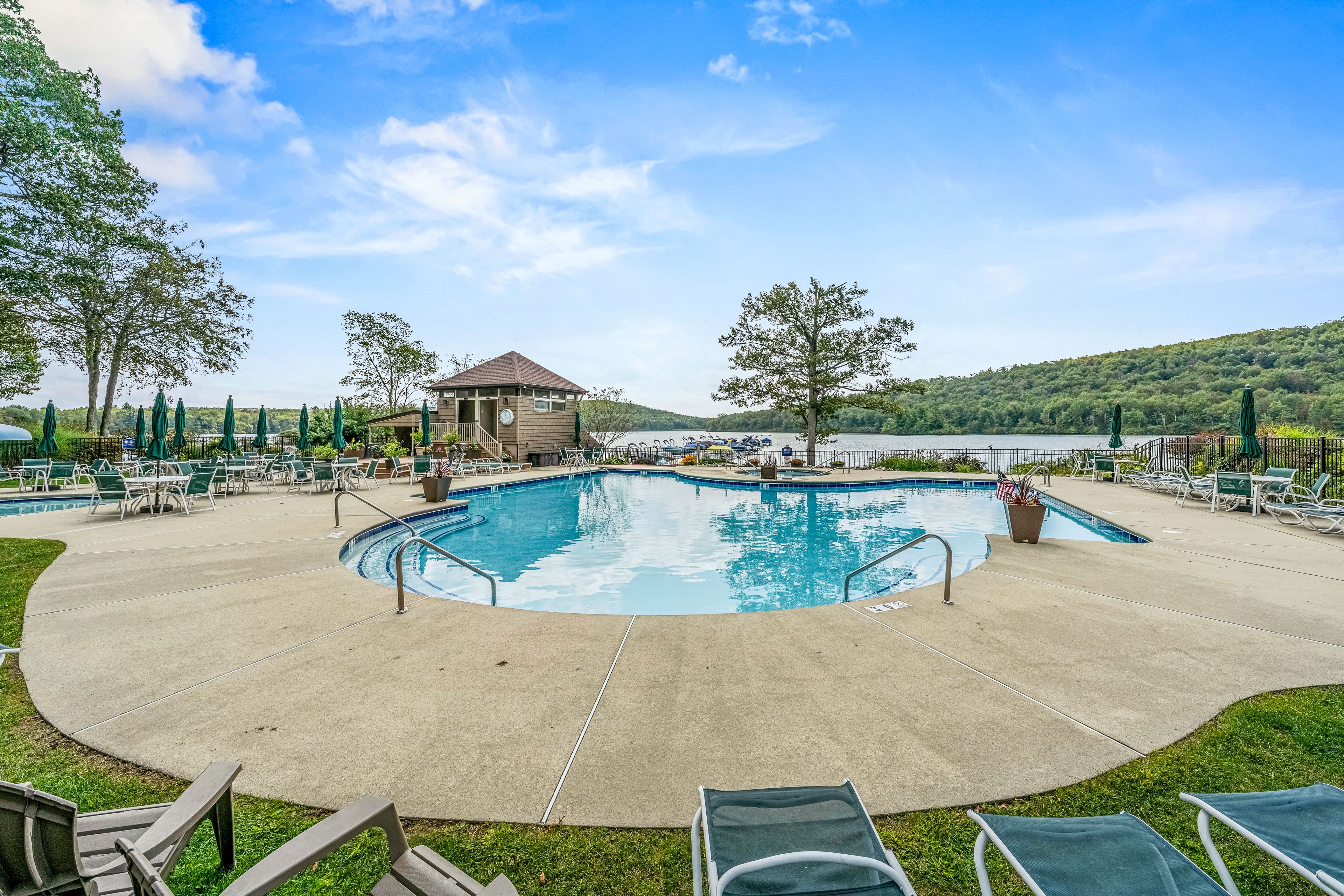 Midlake | Community Amenities | Outdoor Pool & Hot Tub