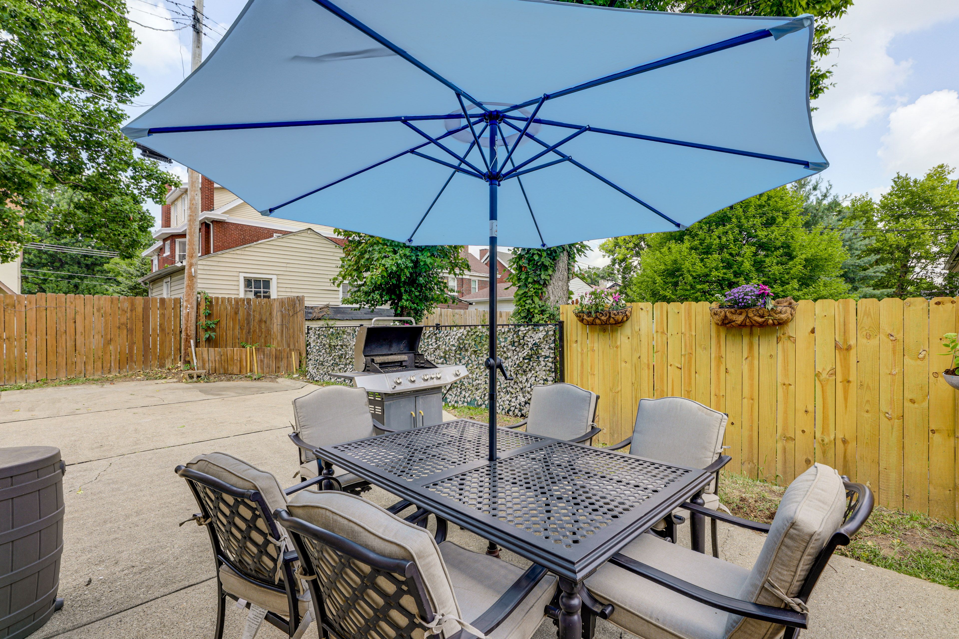 Fenced-In Yard | Gas Grill (Propane Provided)