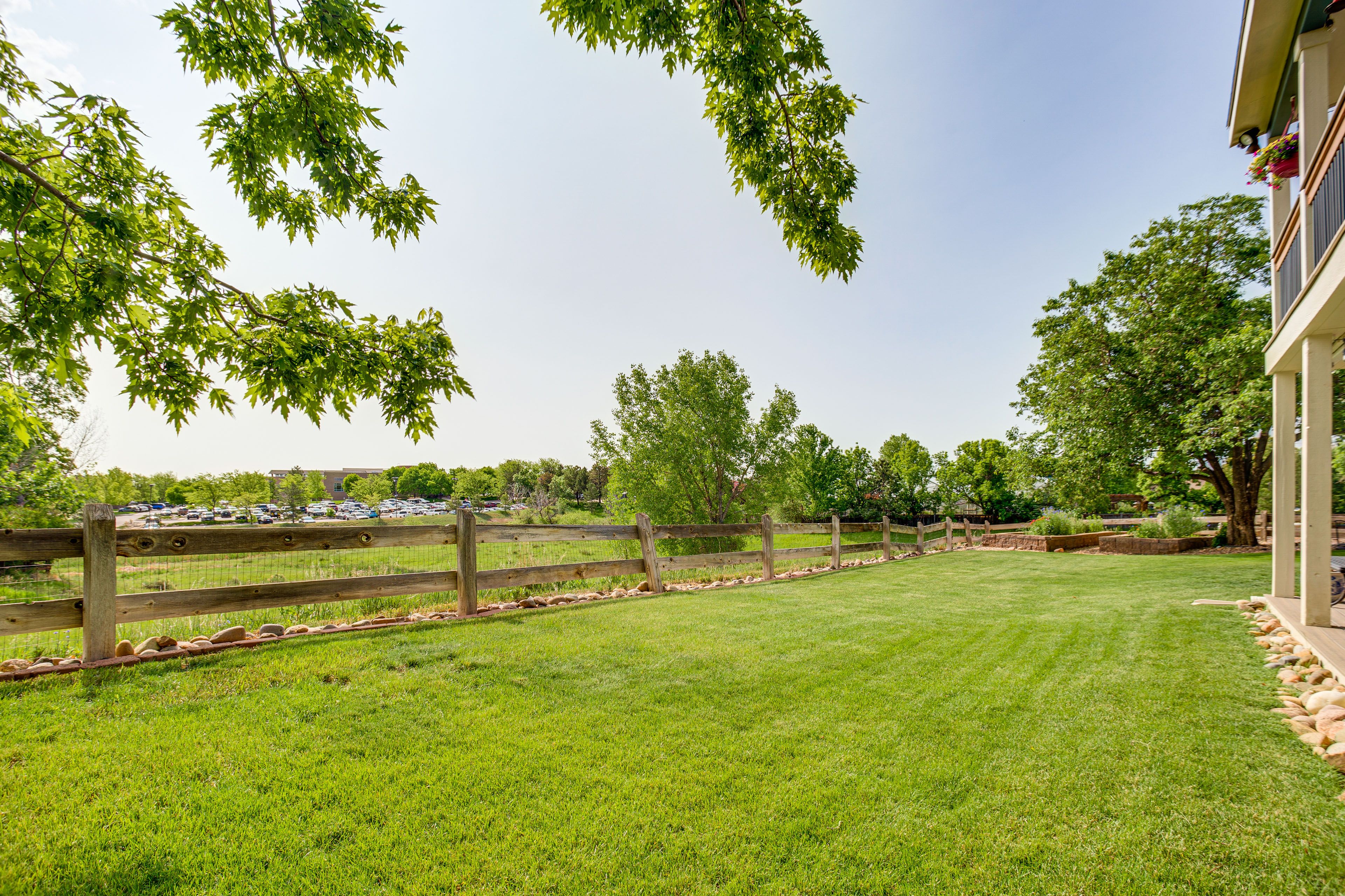 Shared Backyard | Partially Fenced