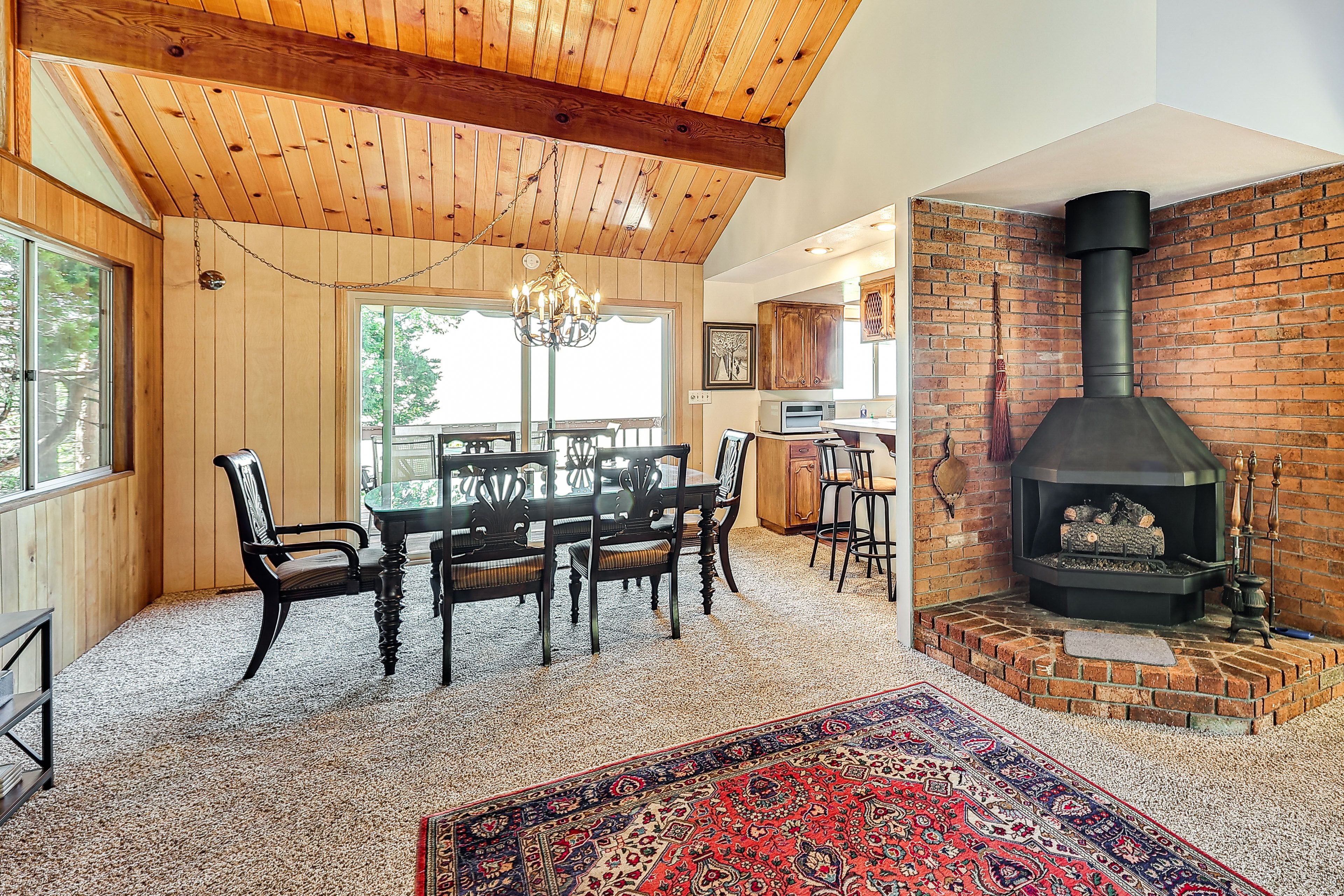Dining Area | Main Floor | Open Floor Plan | Central A/C & Heating