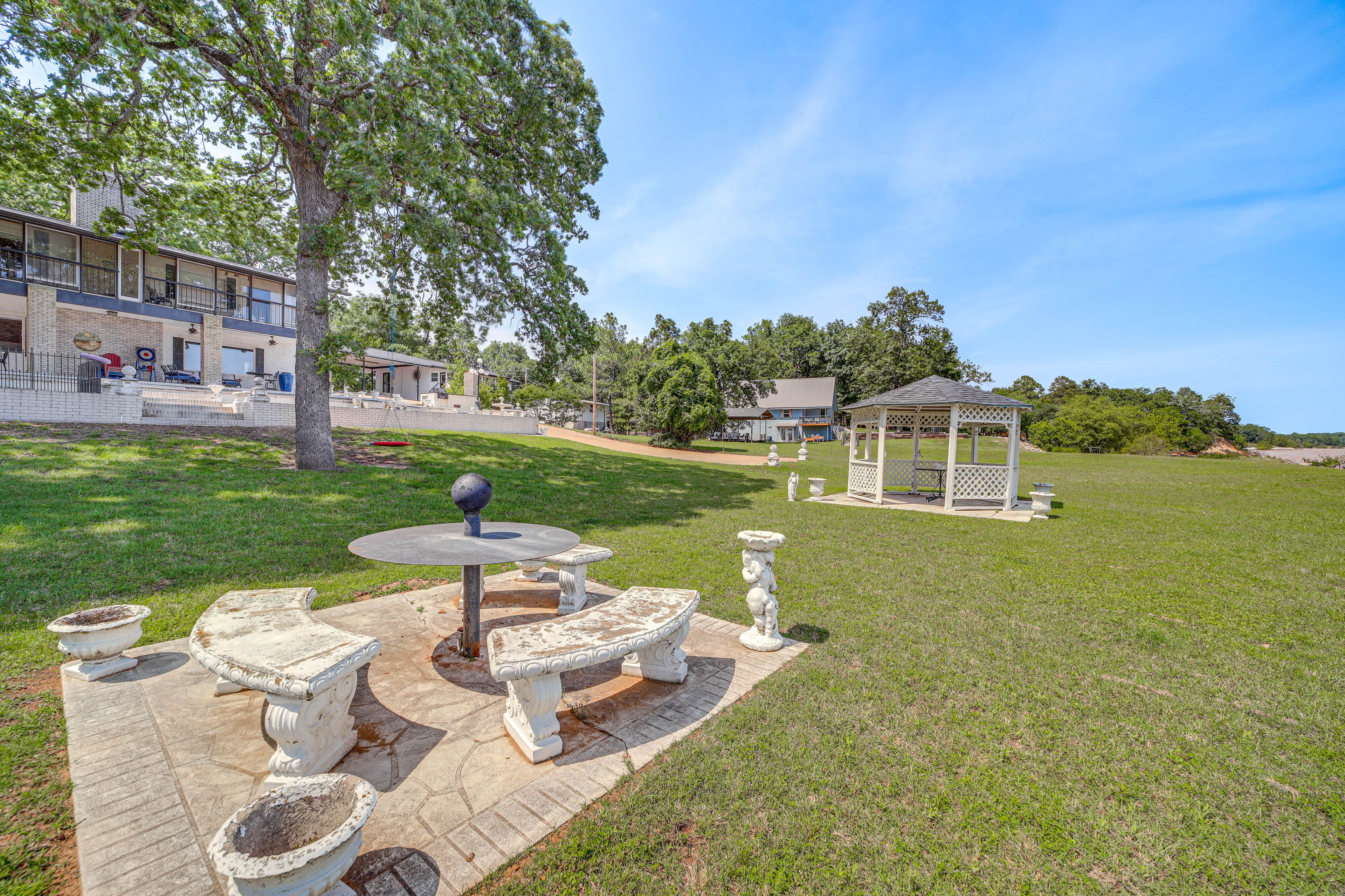 Shared Outdoor Space | Boat Dock | Patio w/ Dining Area | Gazebo