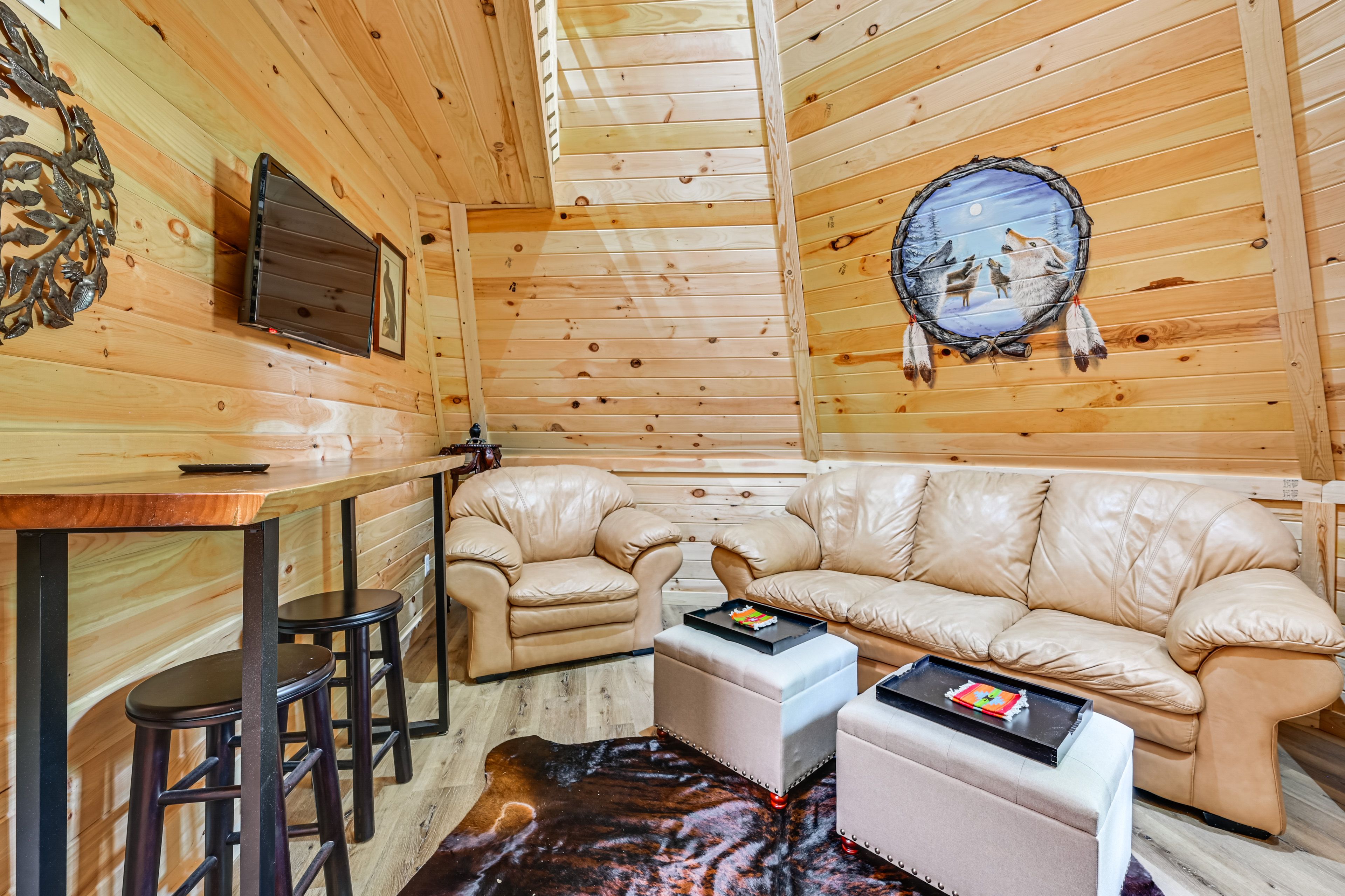 Living Area | Flat-Screen TV w/ Cable | 2-Person Dining Nook | First Floor