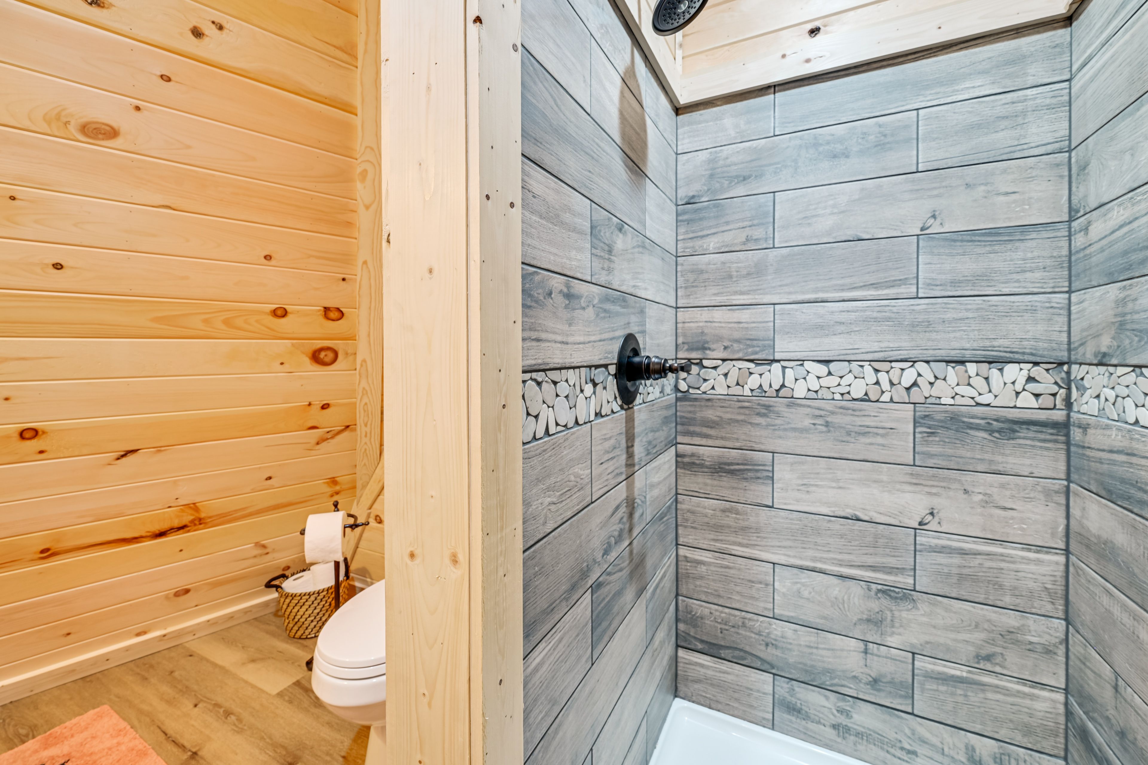 Full Bathroom | Walk-in Shower | First Floor
