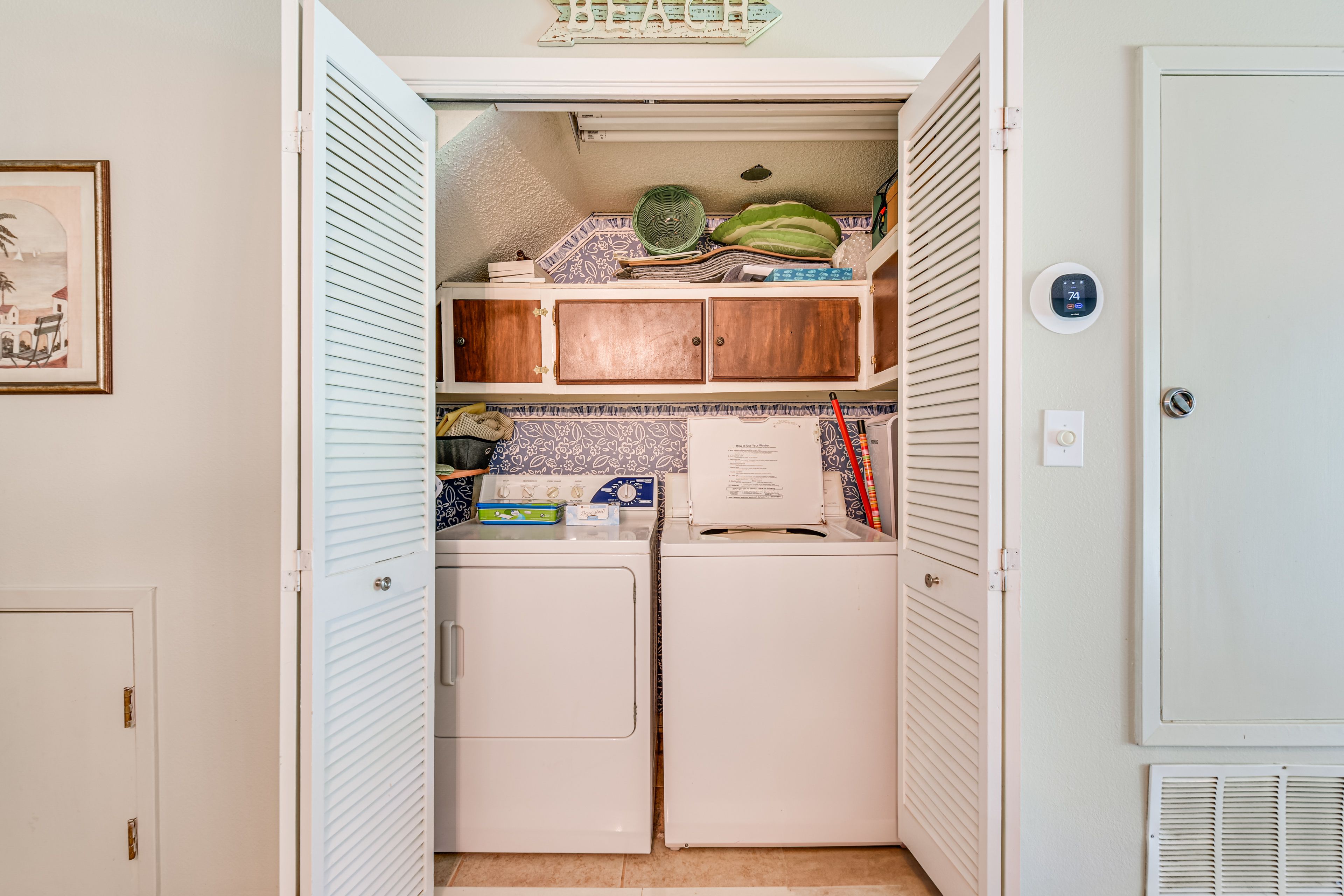 Laundry Closet | 1st Floor