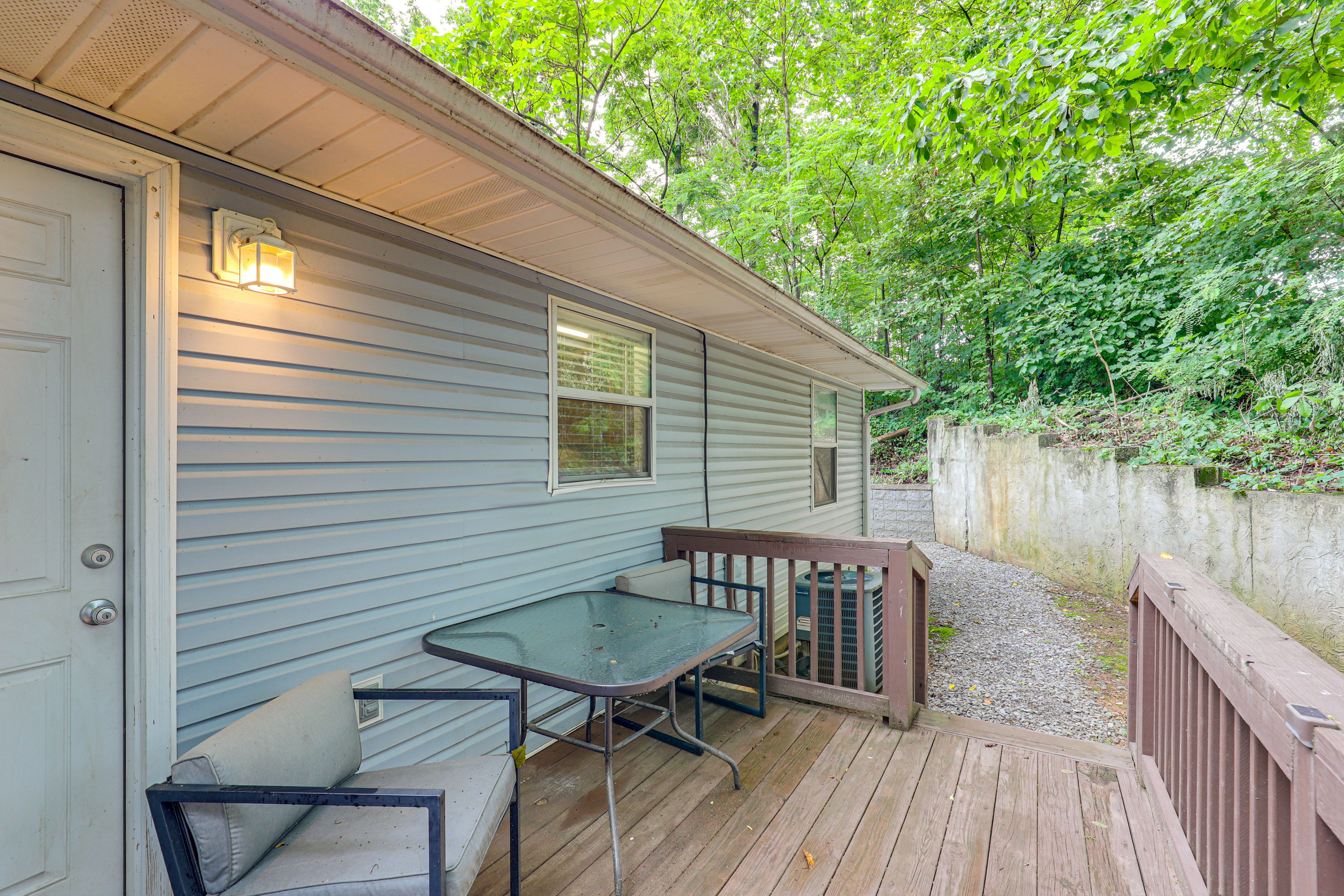 House Exterior | Deck w/ Dining Area