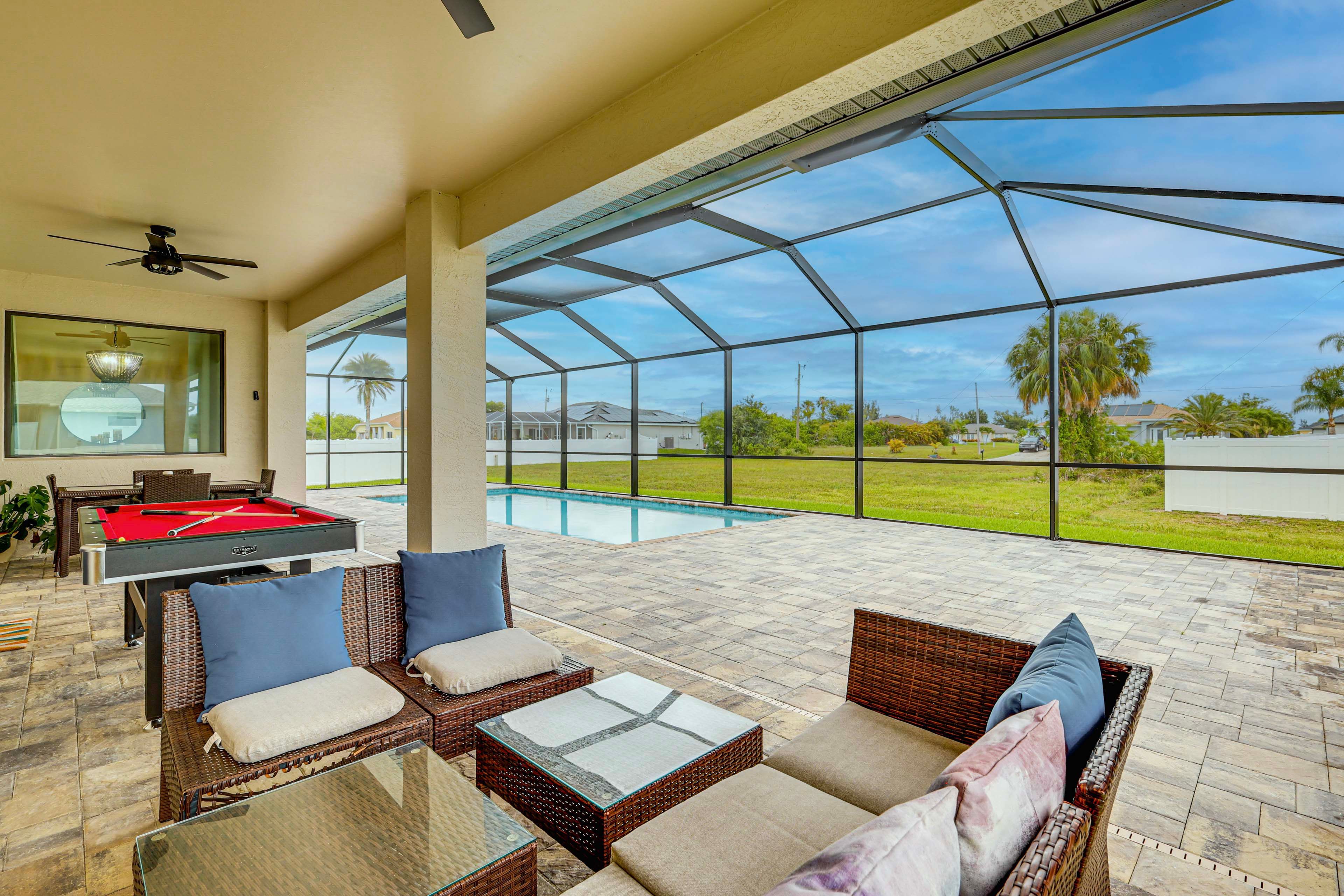 Cape Coral Vacation Rental | 3BR | 2BA | 1,870 Sq Ft | Small Step Required