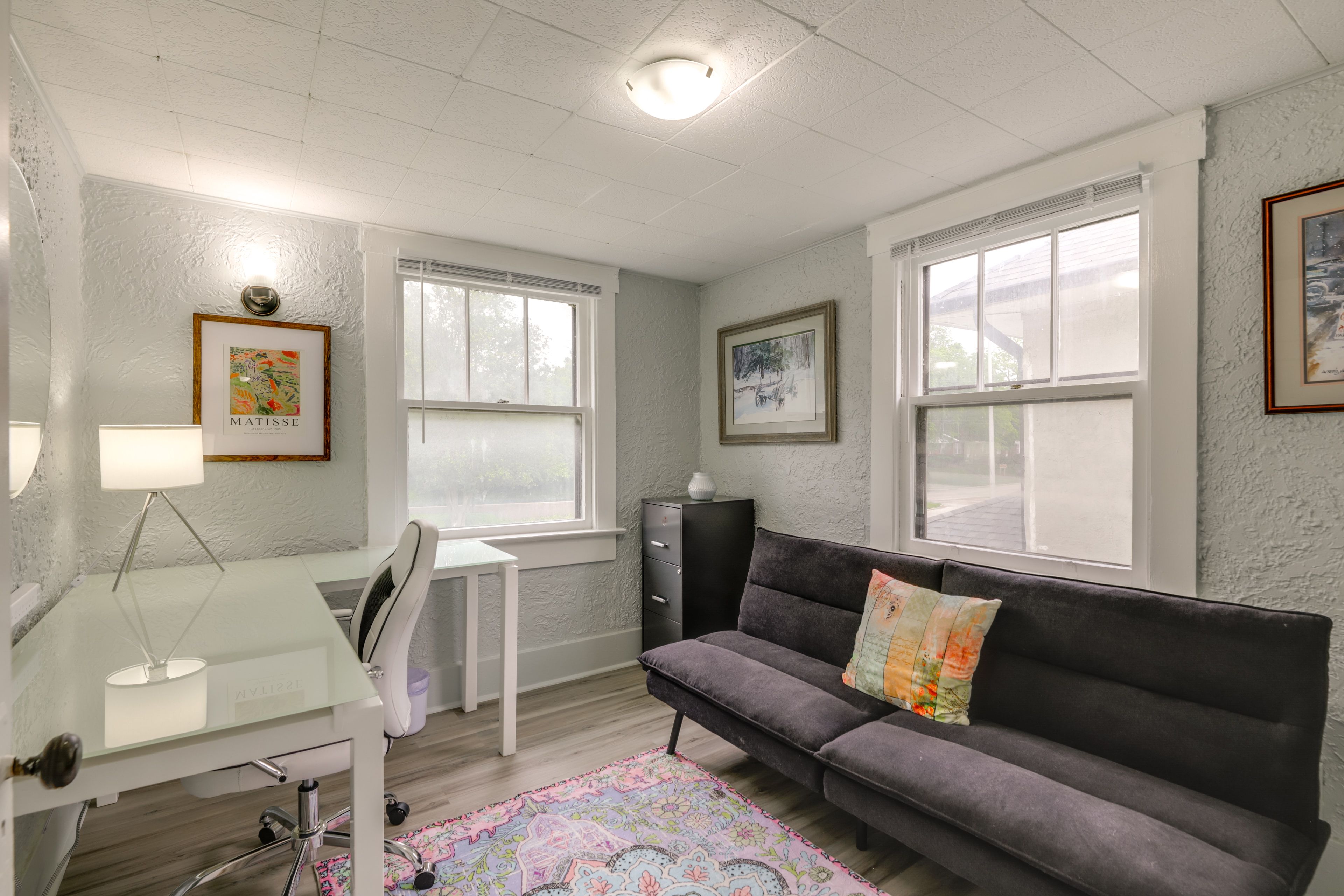 Bedroom 3 | 2nd Floor | Twin Futon | Laptop-Friendly Workspace