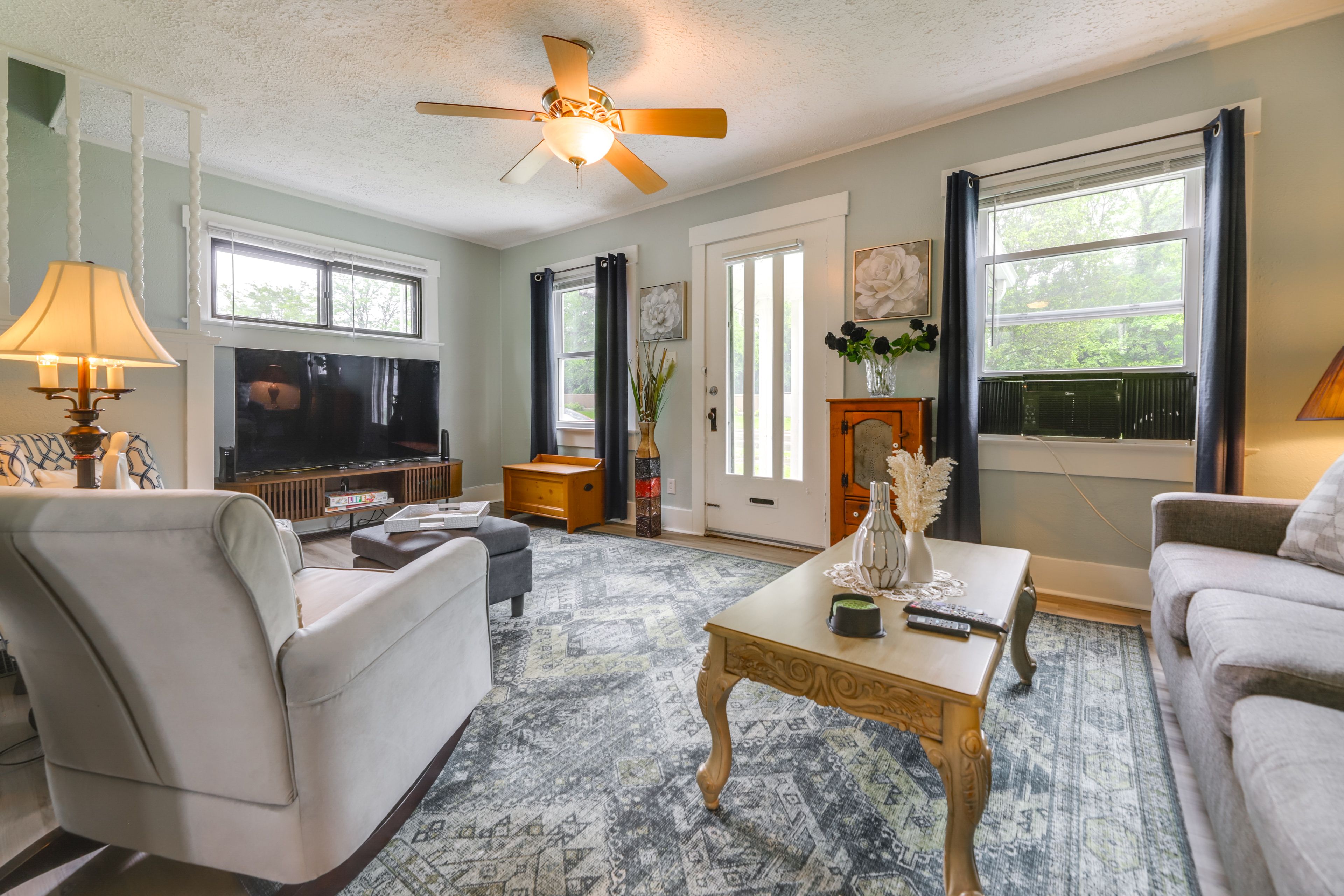 Living Room | 1st Floor | Smart TV | Window A/C Units