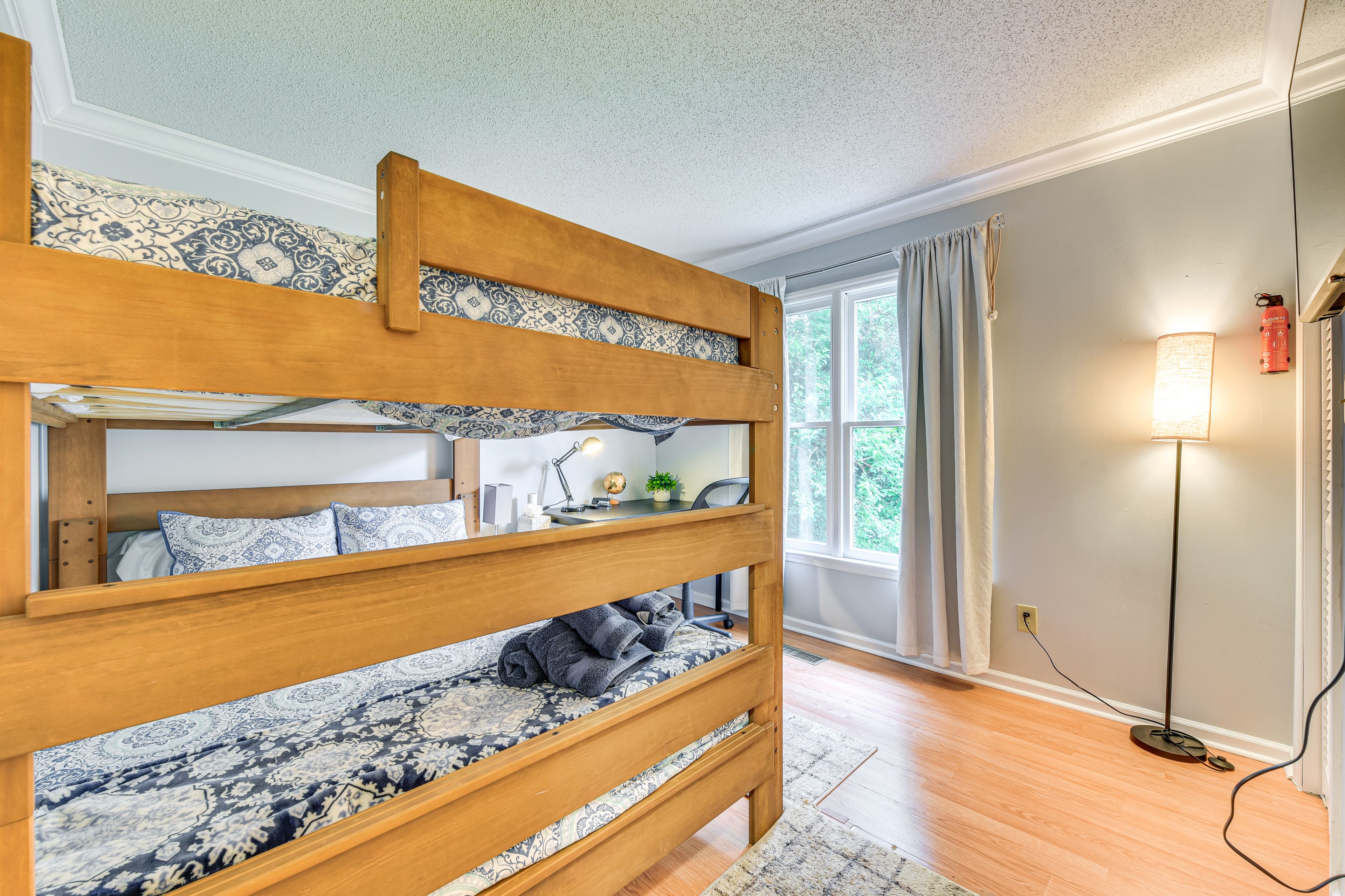 Bedroom 2 | Queen Bunk Bed | 2nd Floor | Linens Provided