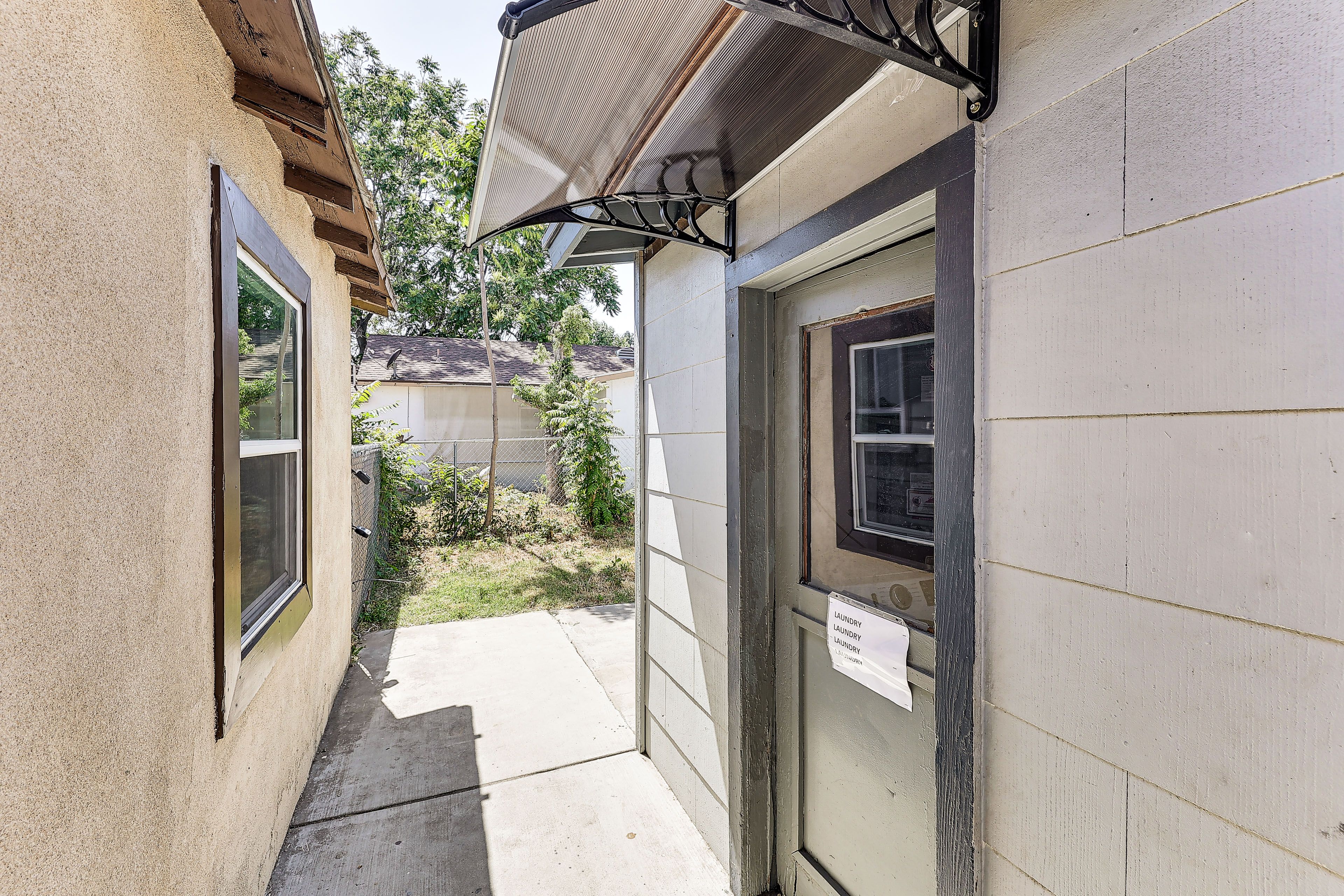 House Exterior | Laundry Access
