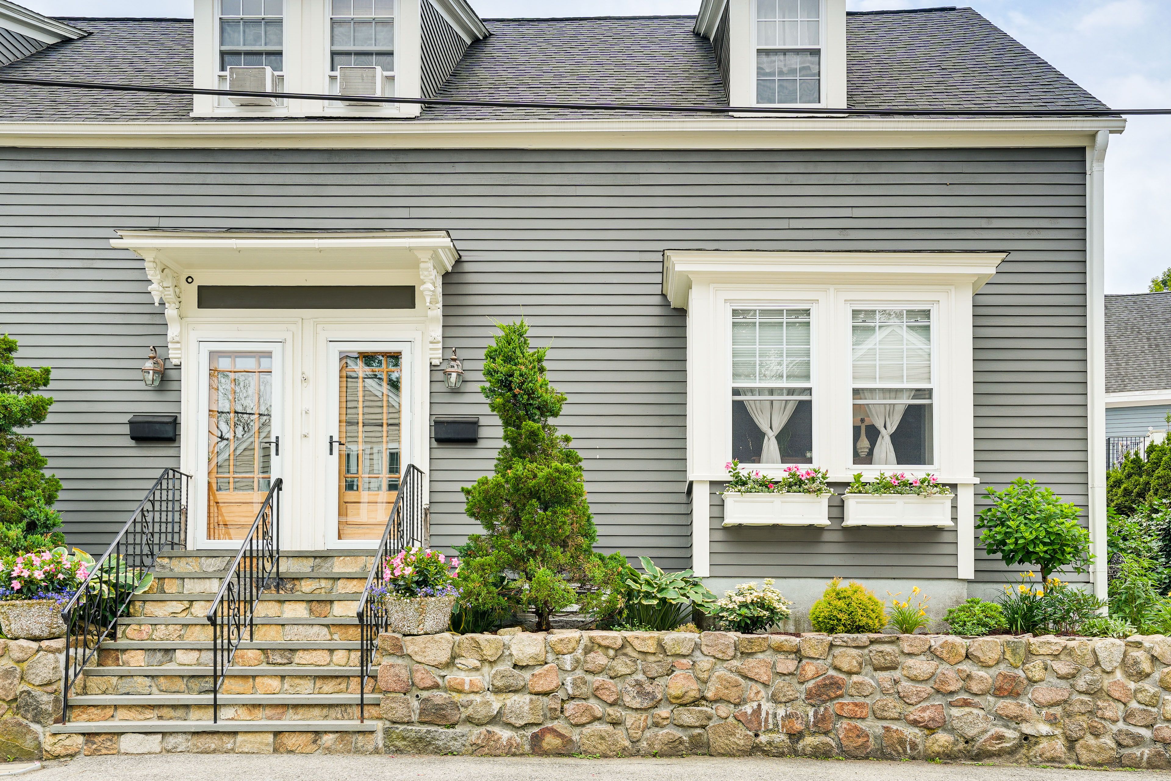 Townhome Exterior | Parking | Driveway (2 Vehicles)