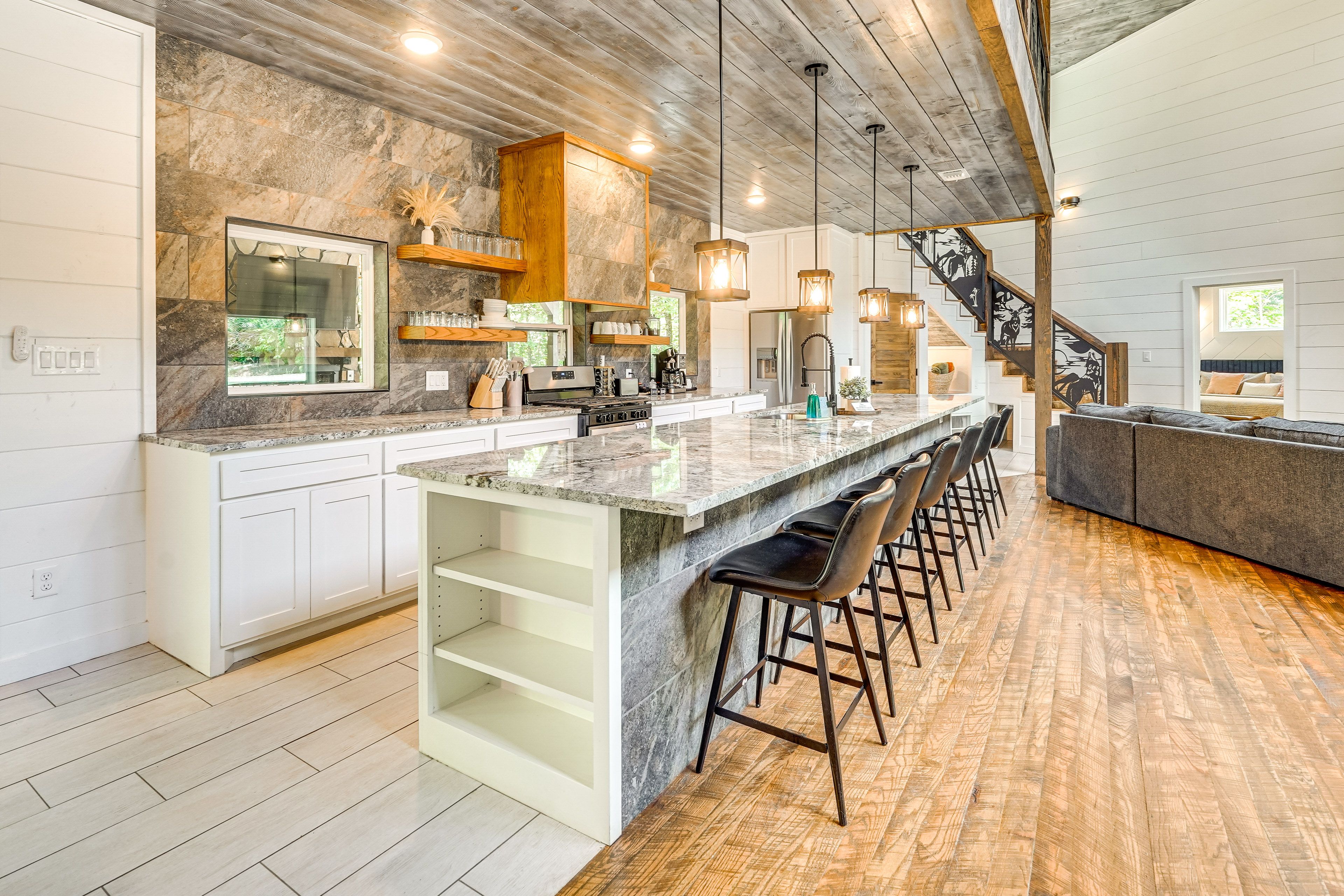 Kitchen | Keurig Coffee Bar | Blender | Toaster | Spices | 1st Floor