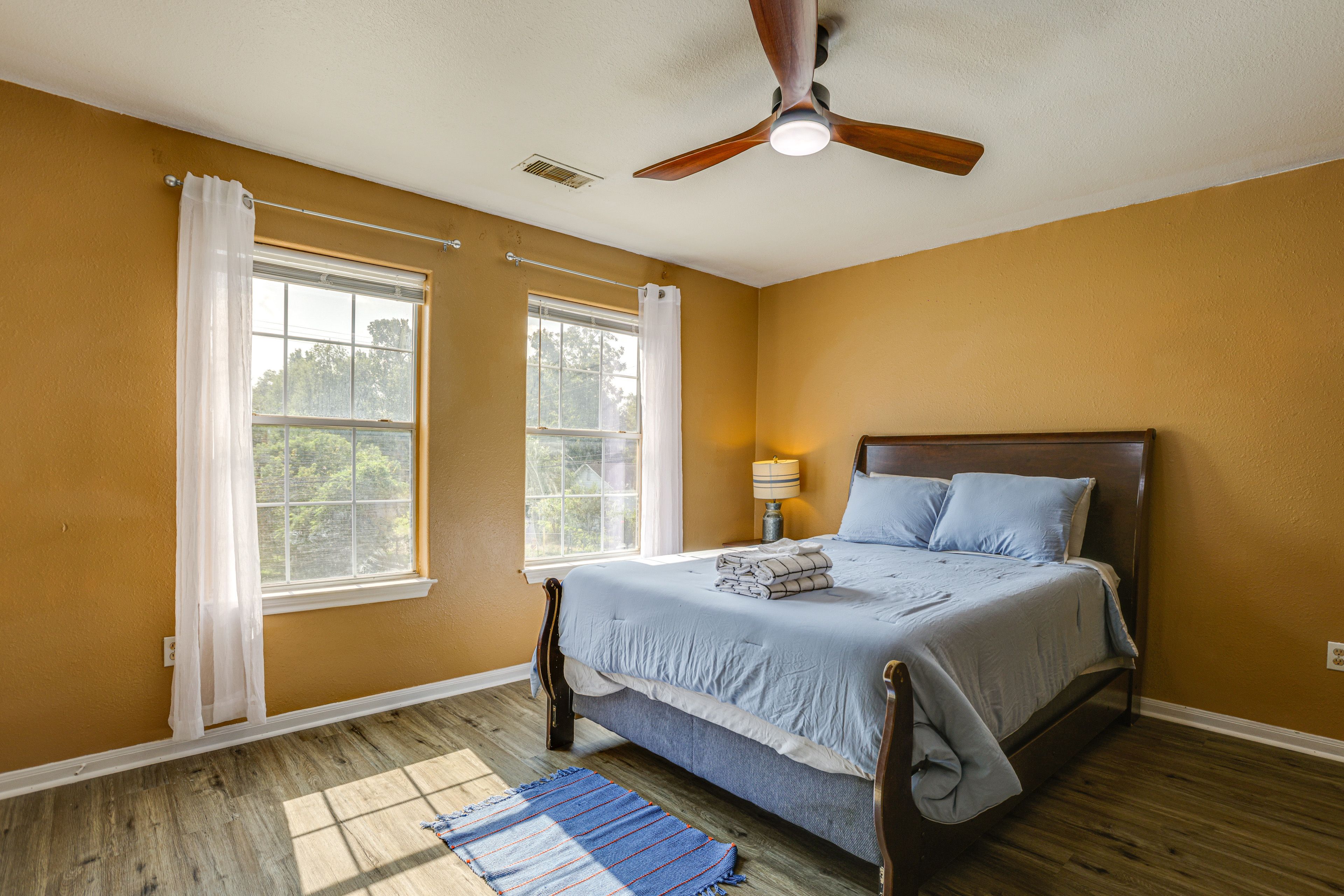 Bedroom 1 | 2nd Floor | Queen Bed | Smart TV | Linens Provided